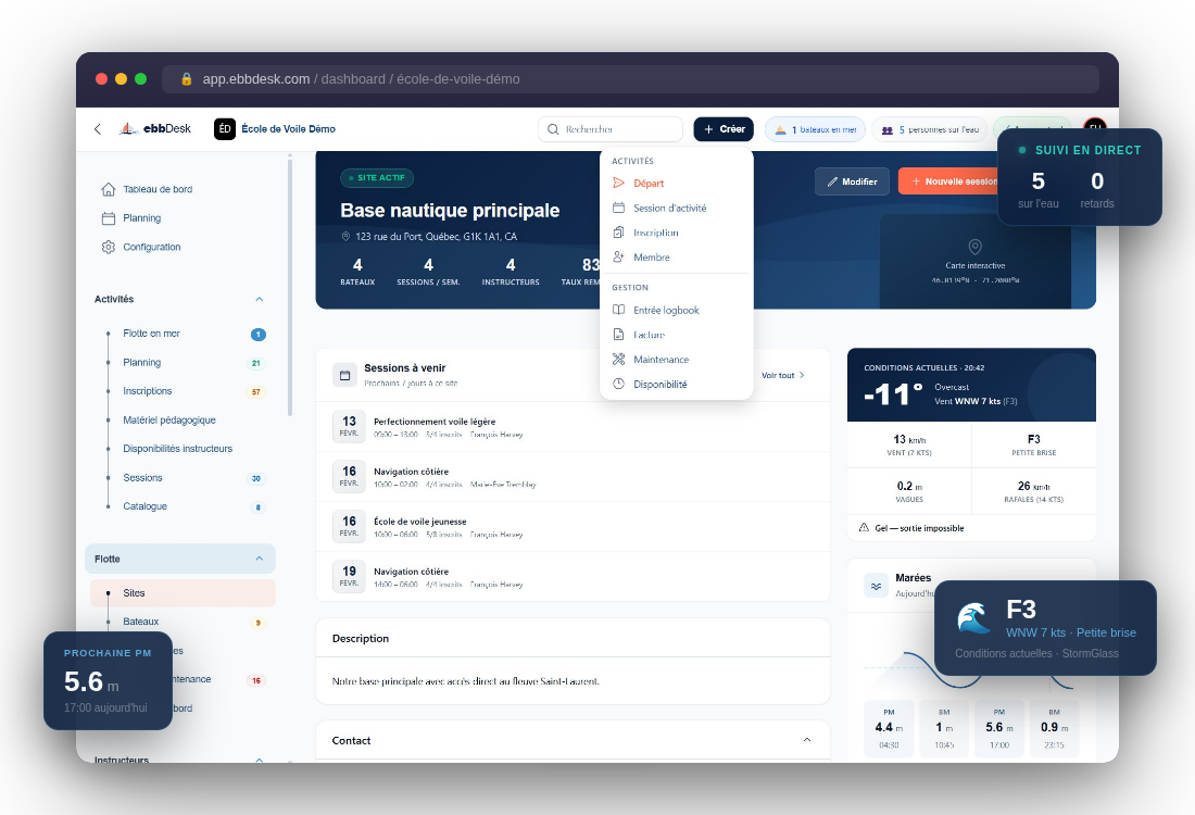 ebbDesk Screenshot