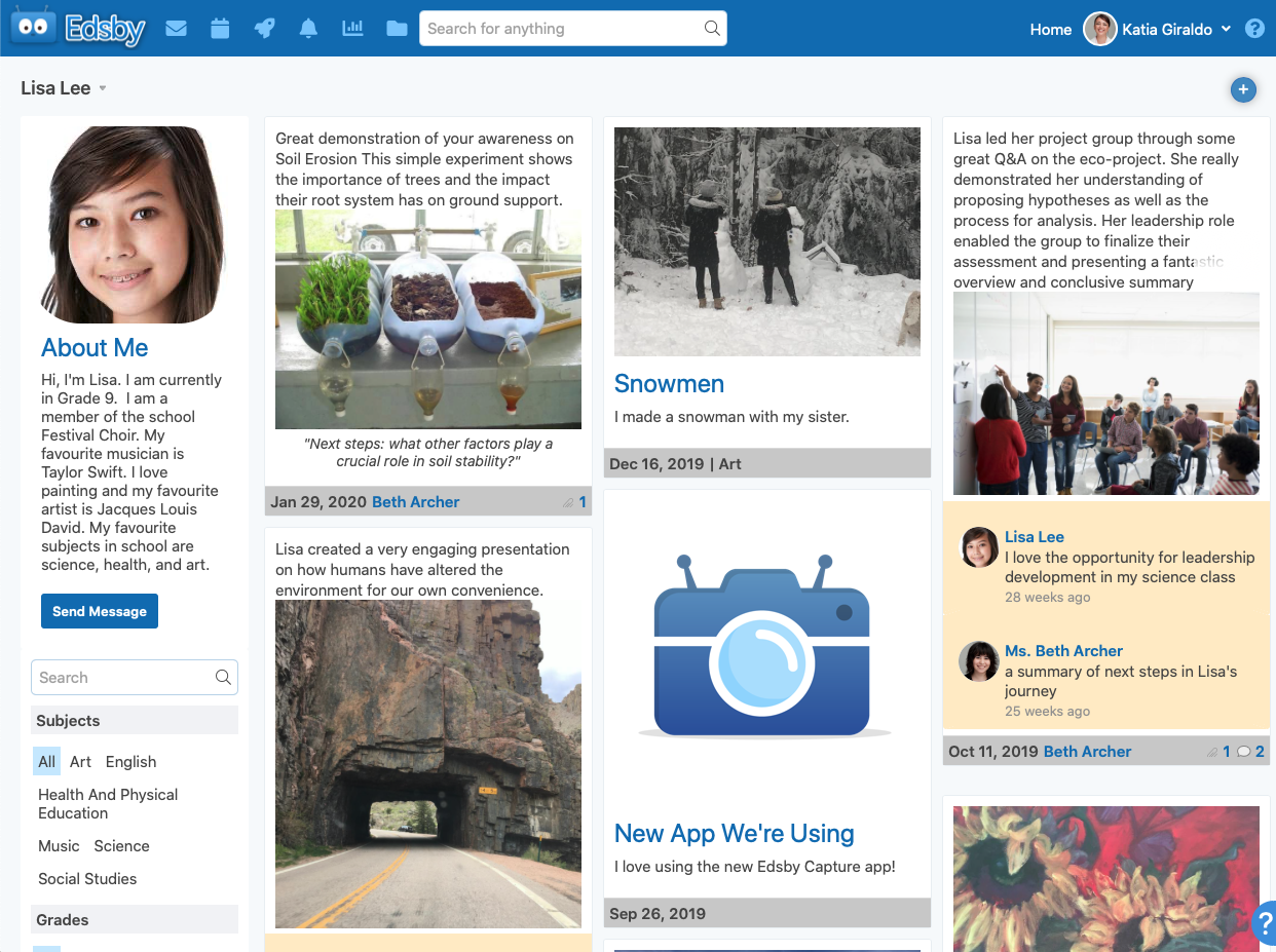 Edsby screenshot & Video