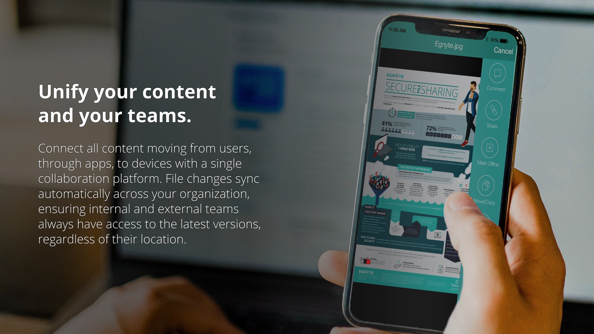 Egnyte screenshot & Video