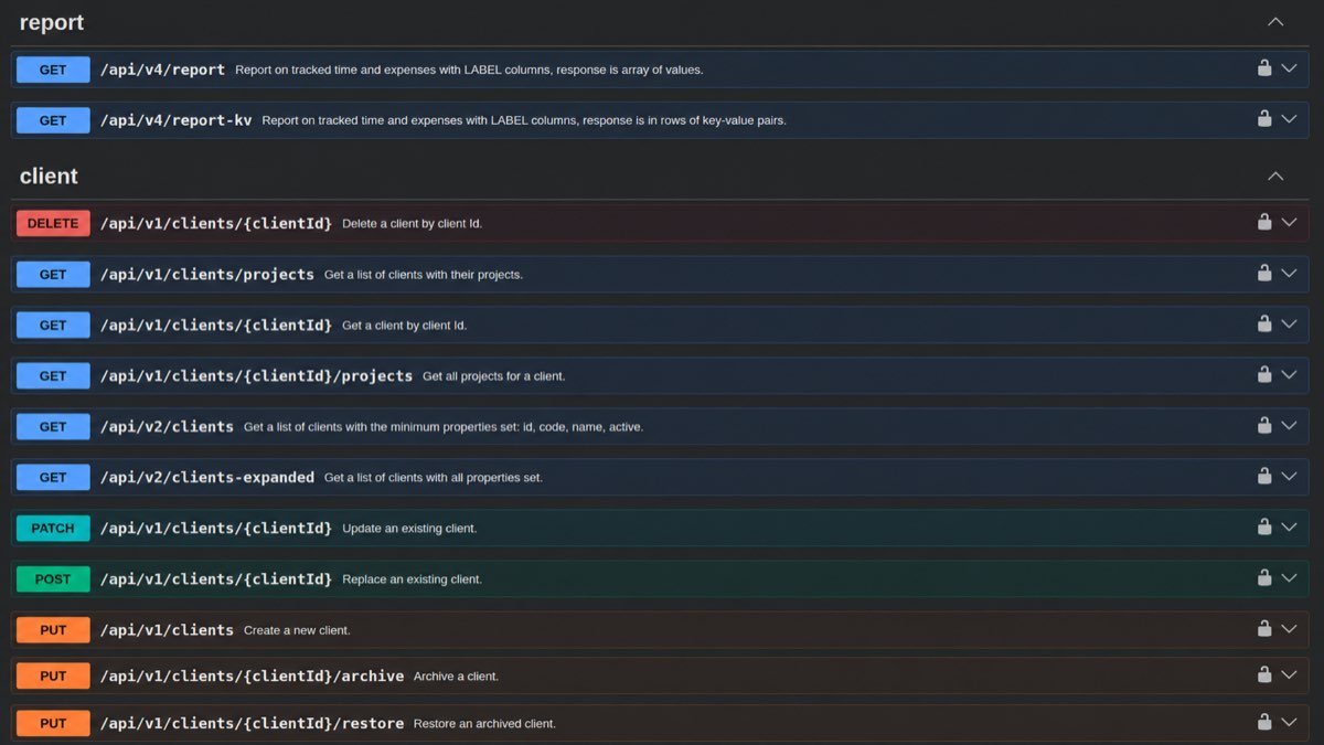 eHour Screenshot