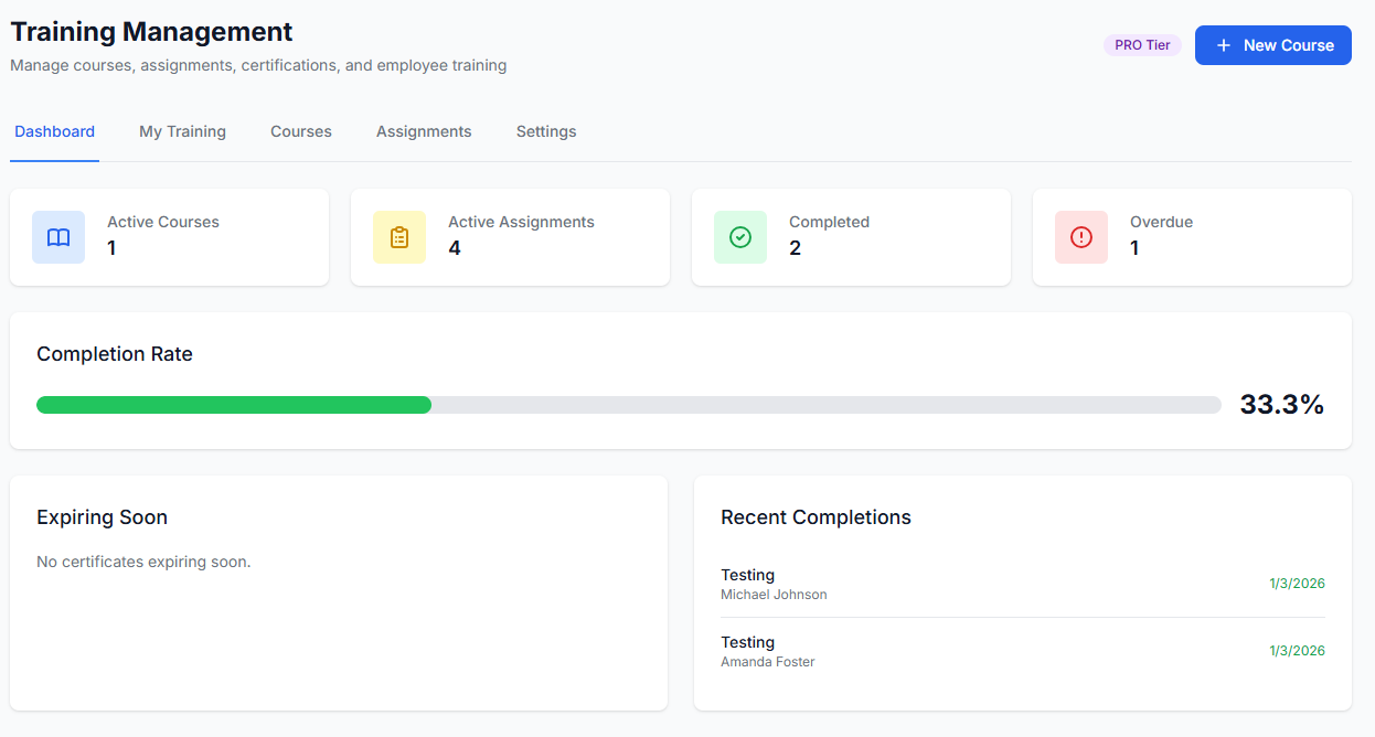 EHSpro Screenshot