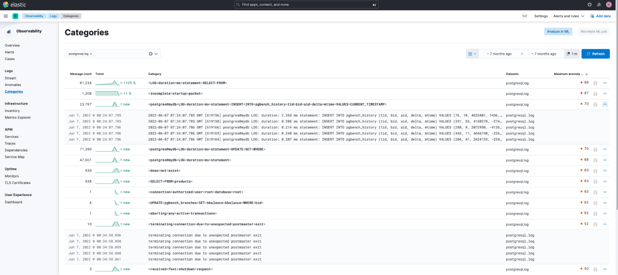 Elastic Observability screenshot & Video