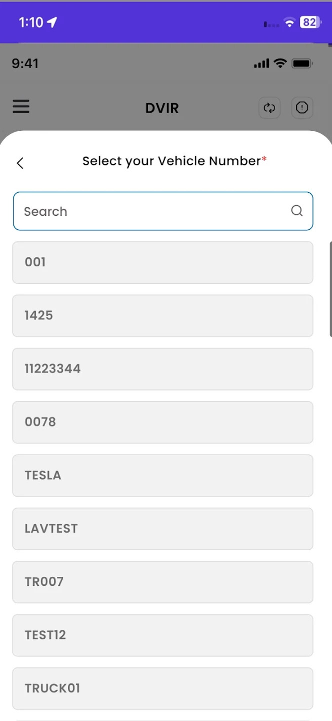 ELD Mandate Screenshot