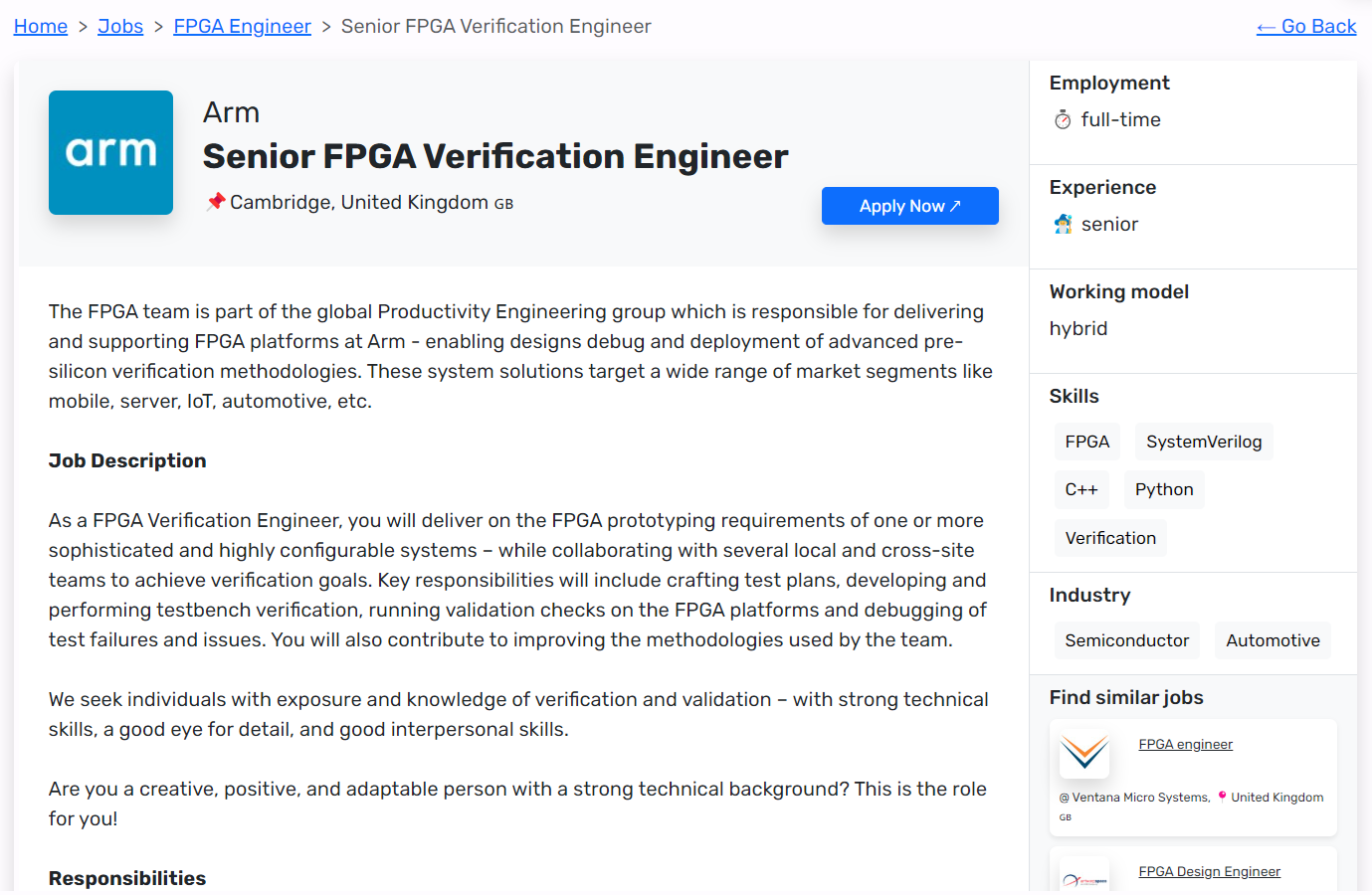 EmbeddedJobs Screenshot
