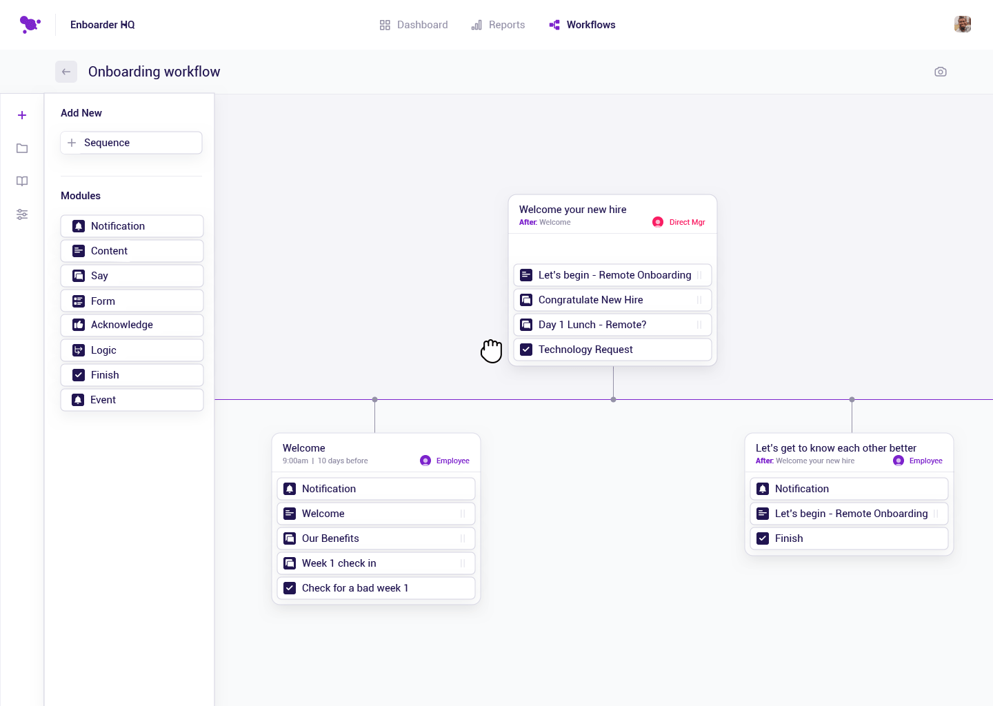 Enboarder Screenshot