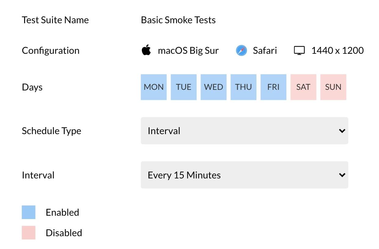 Endtest Screenshot