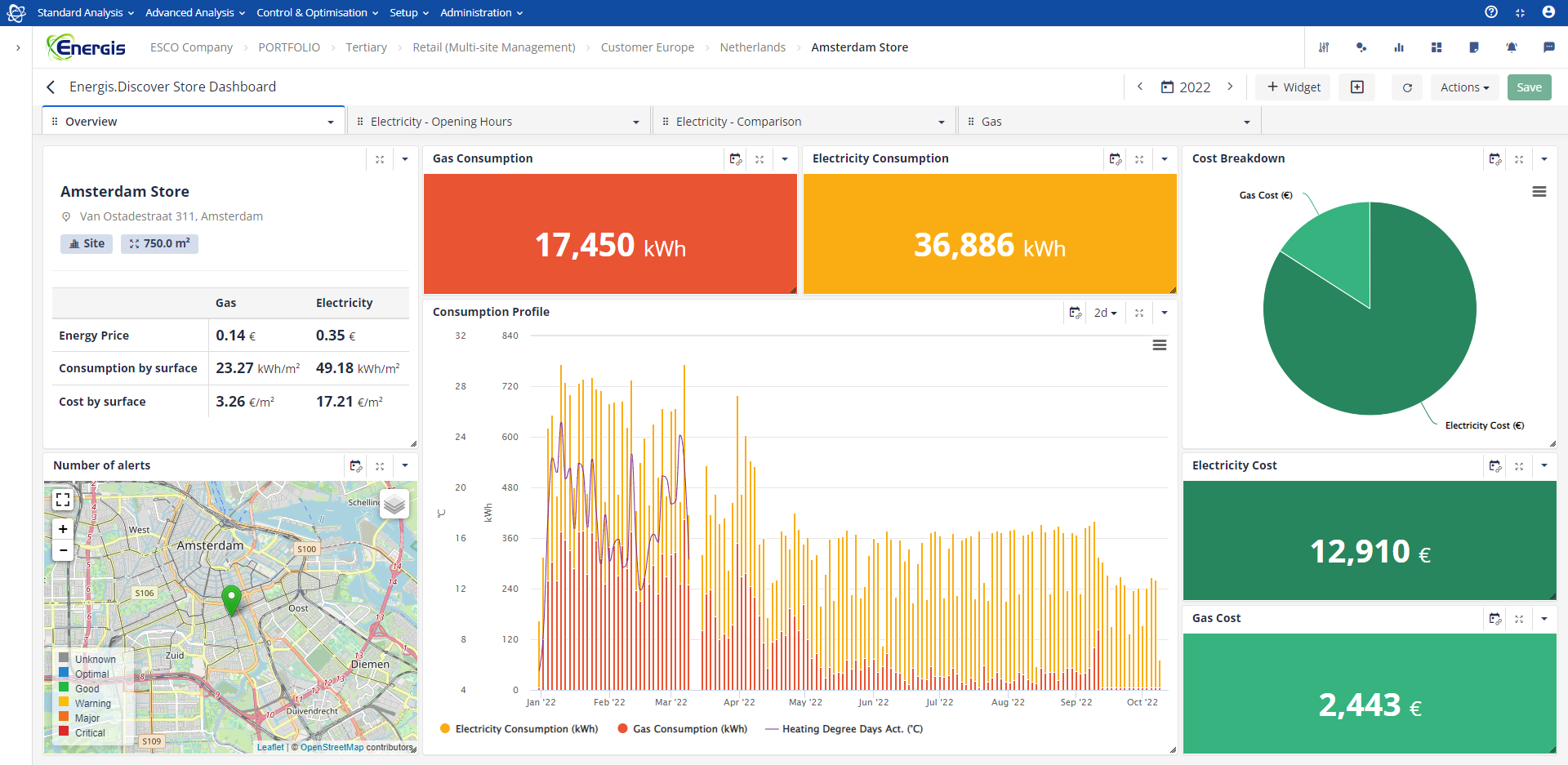 Energis.Cloud Screenshot