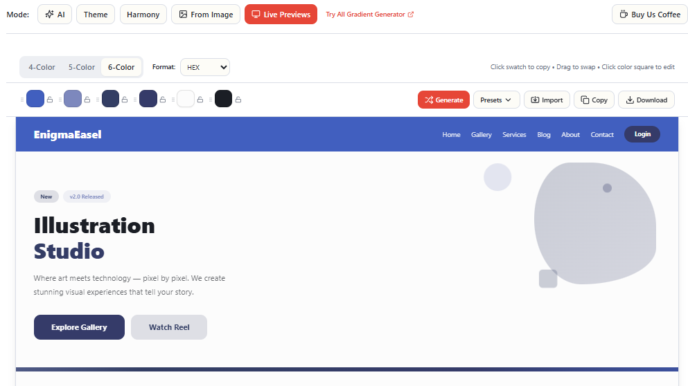EnigmaEasel Screenshot
