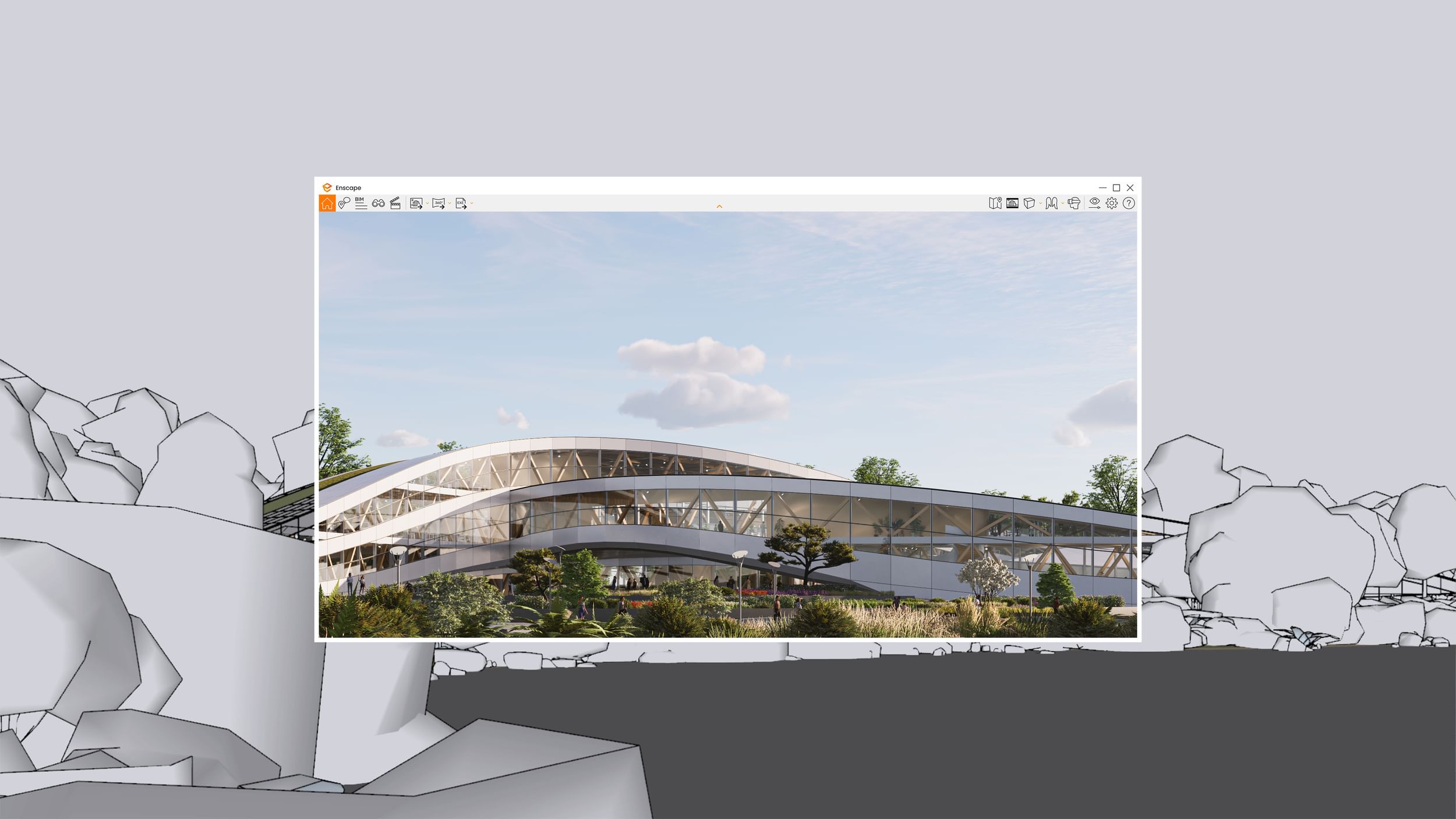 Enscape 3D screenshot & Video