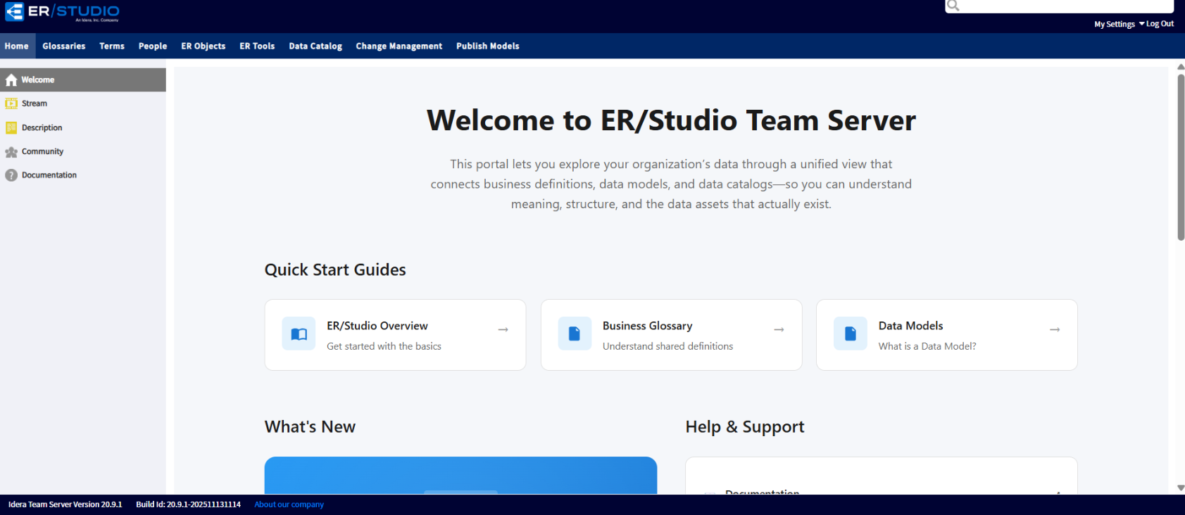 ER/Studio Data Architect Screenshot