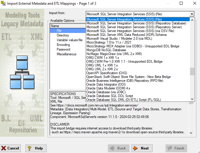ER/Studio Data Architect Screenshot