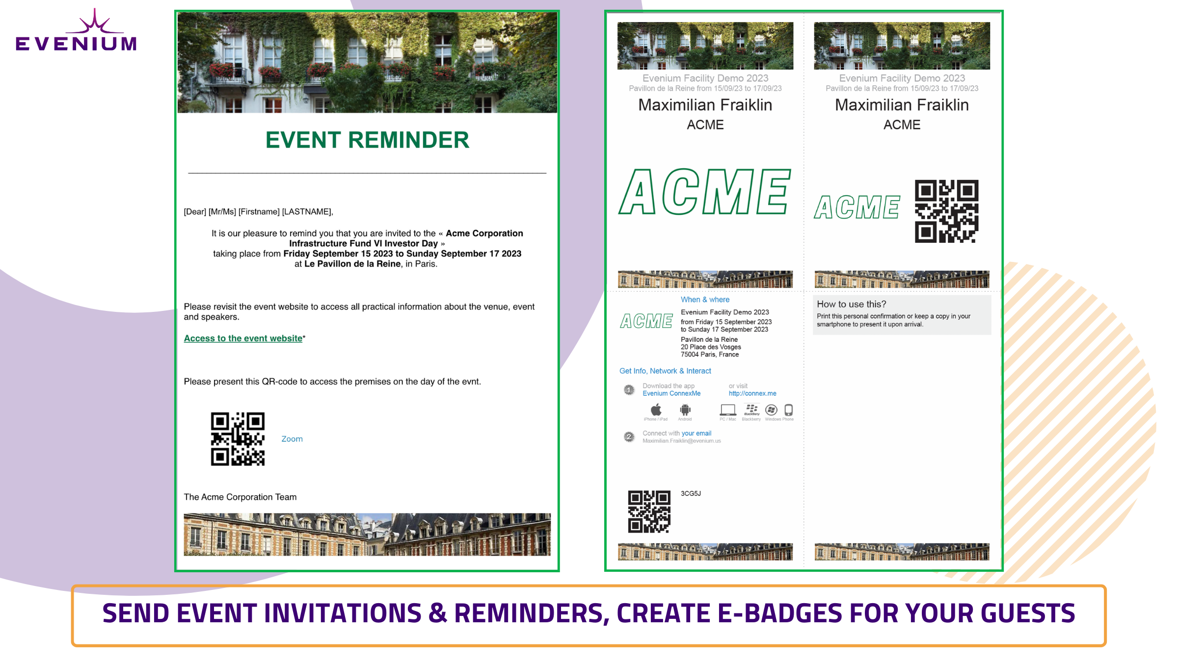 Evenium Screenshot
