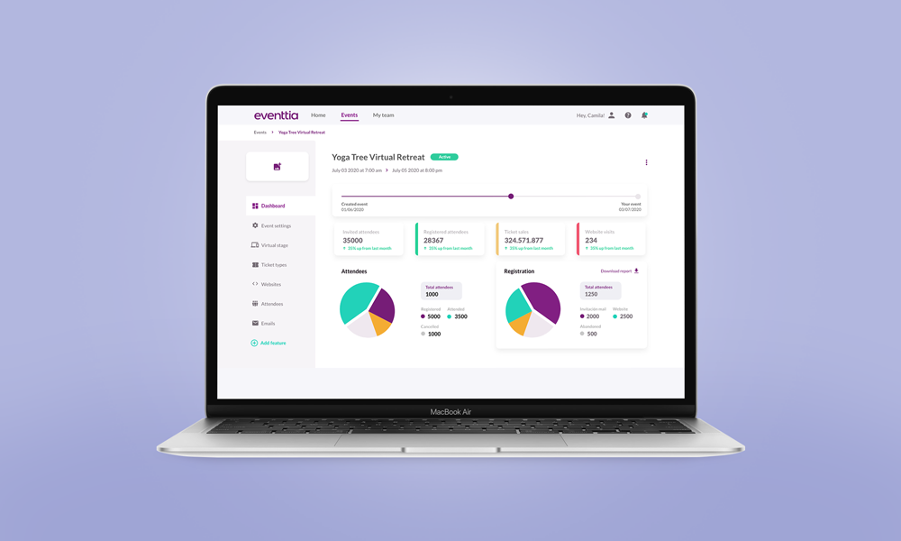 Eventtia Screenshot