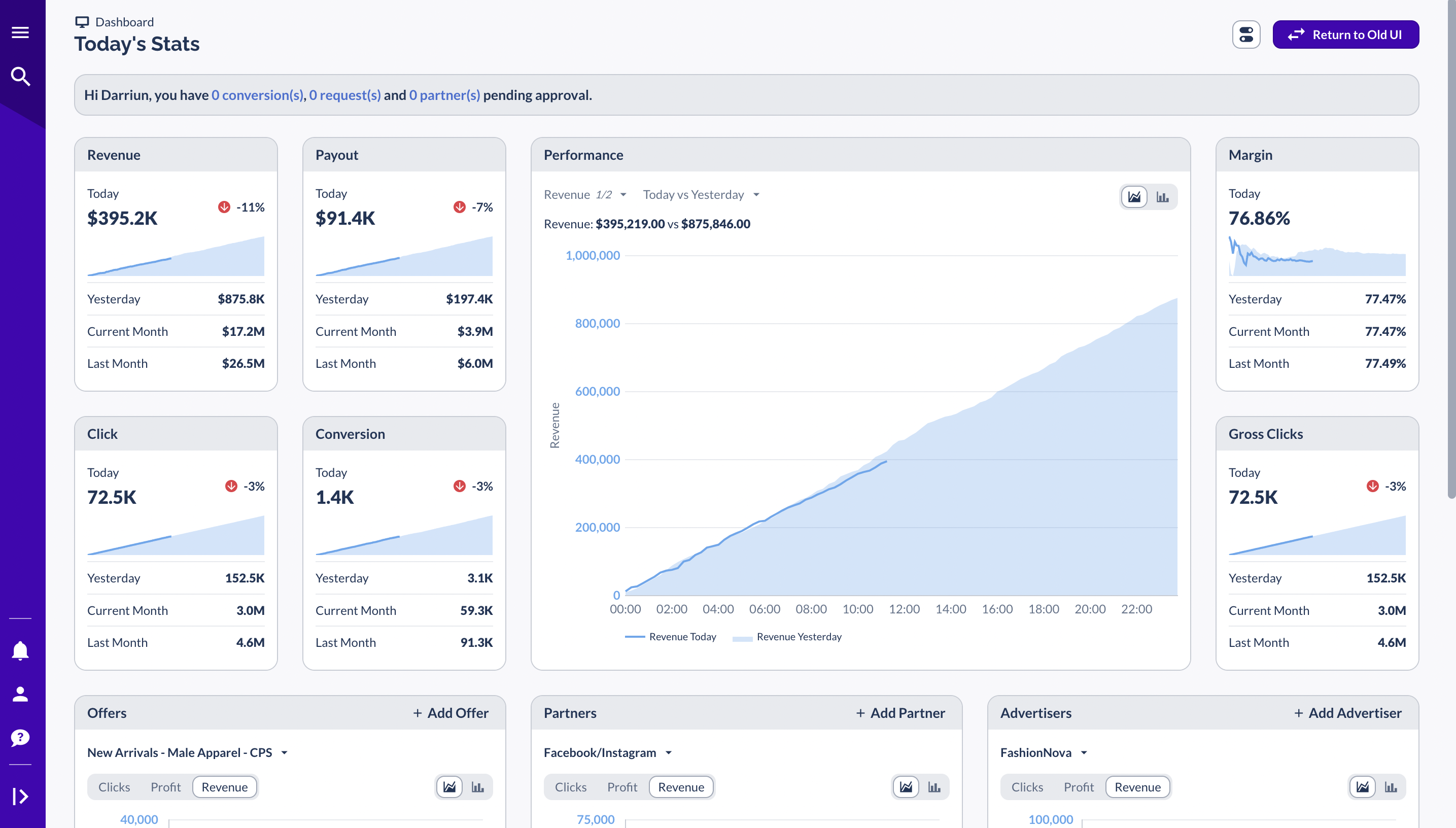Everflow Screenshot