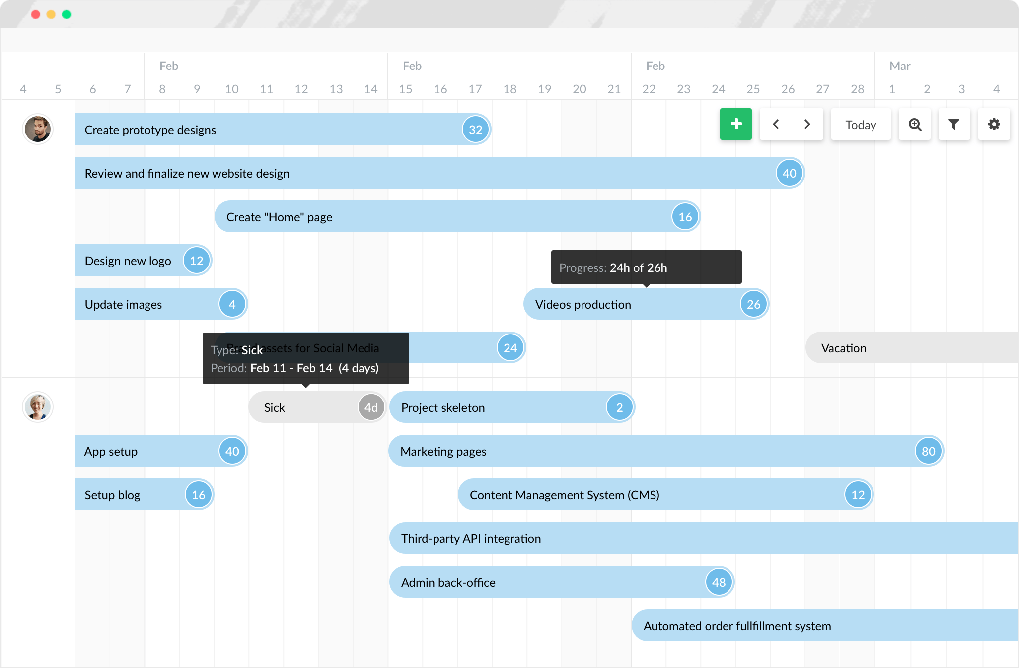 Everhour Screenshot