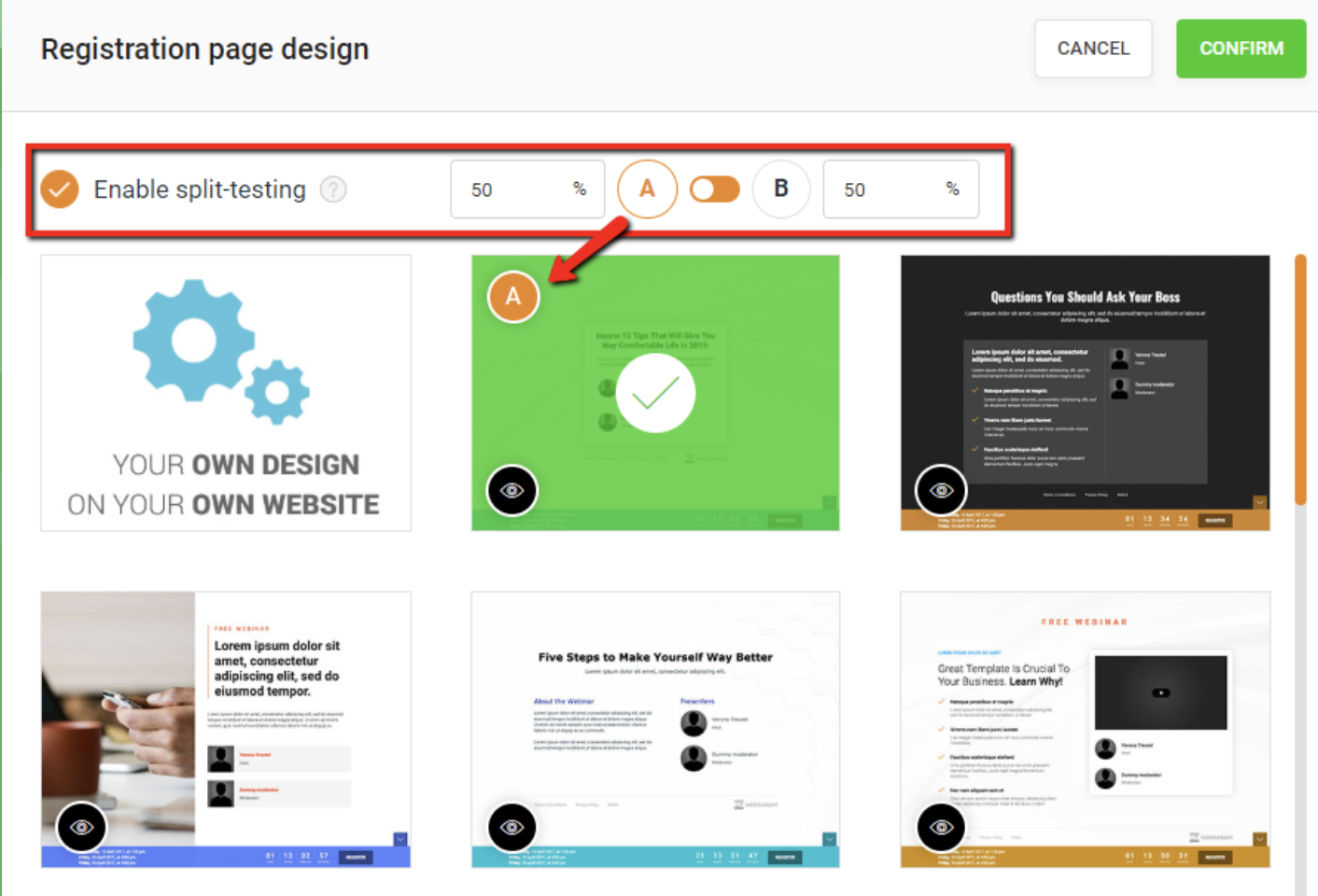 EverWebinar Screenshot