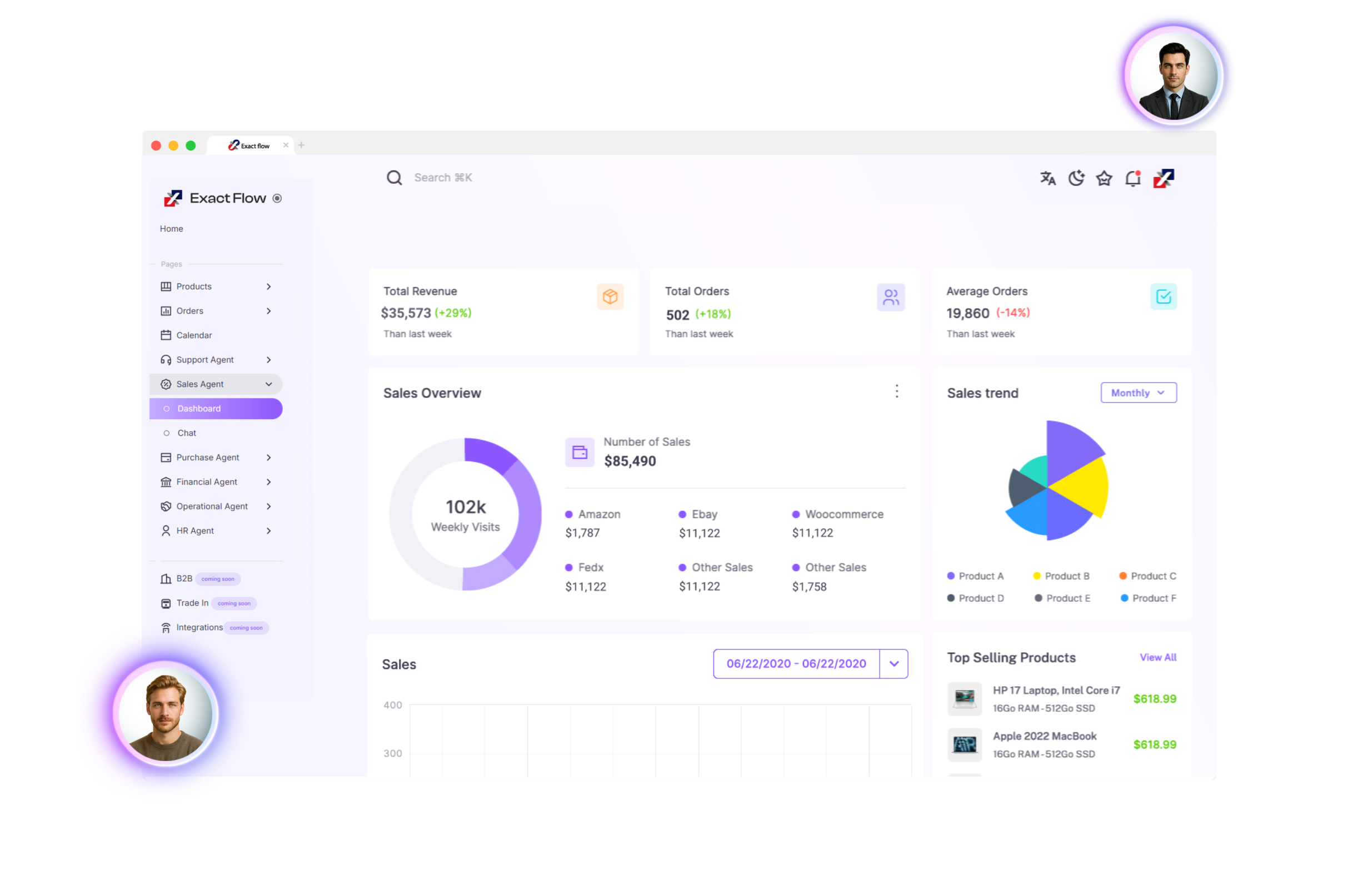 Exact Flow Screenshot