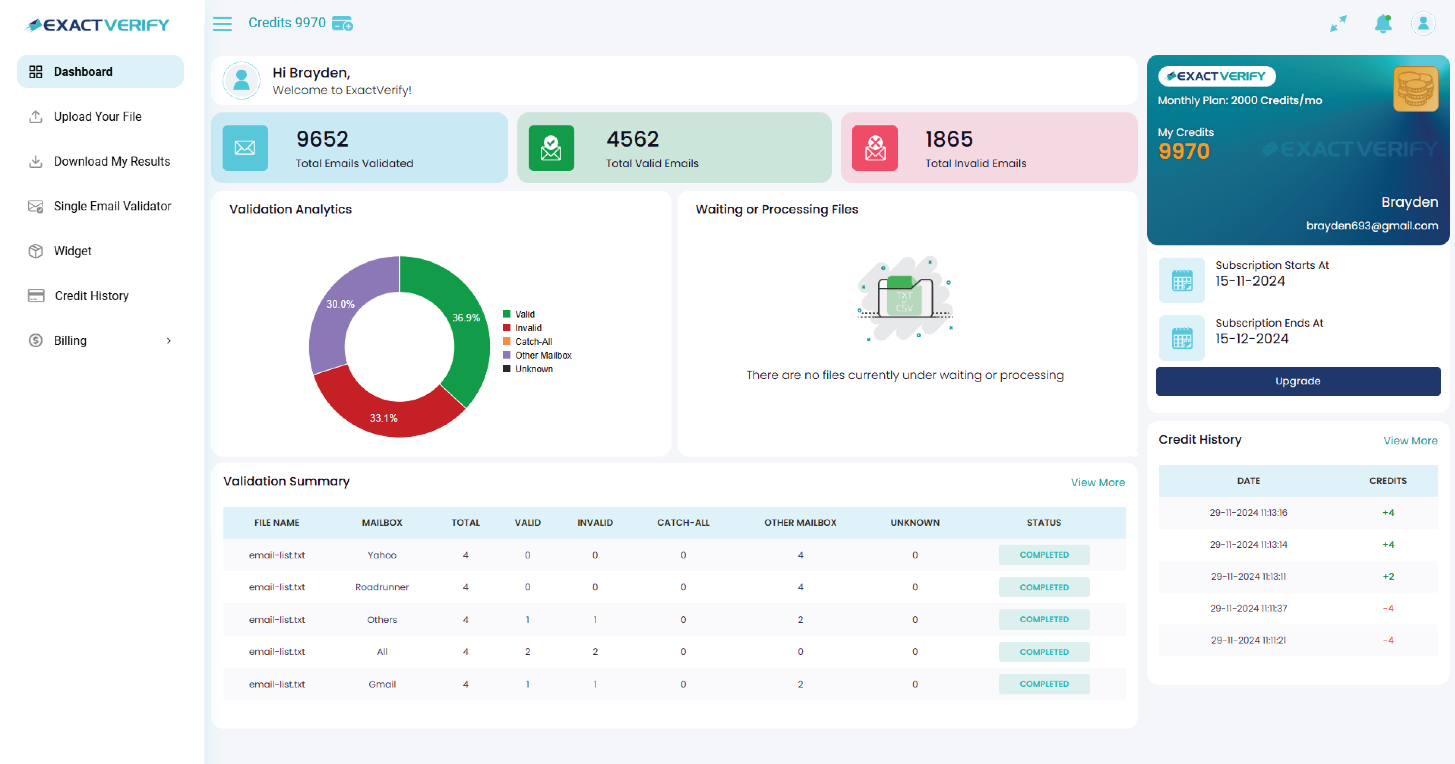 ExactVerify screenshot & Video