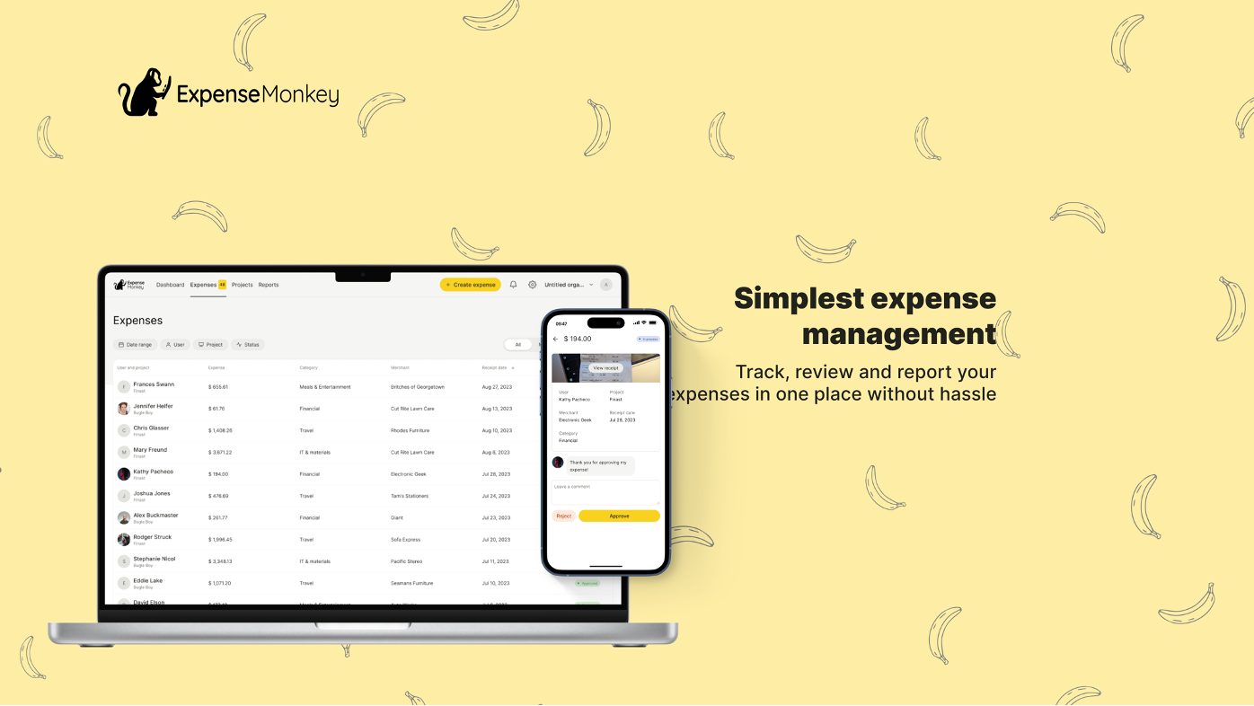 ExpenseMonkey screenshot & Video
