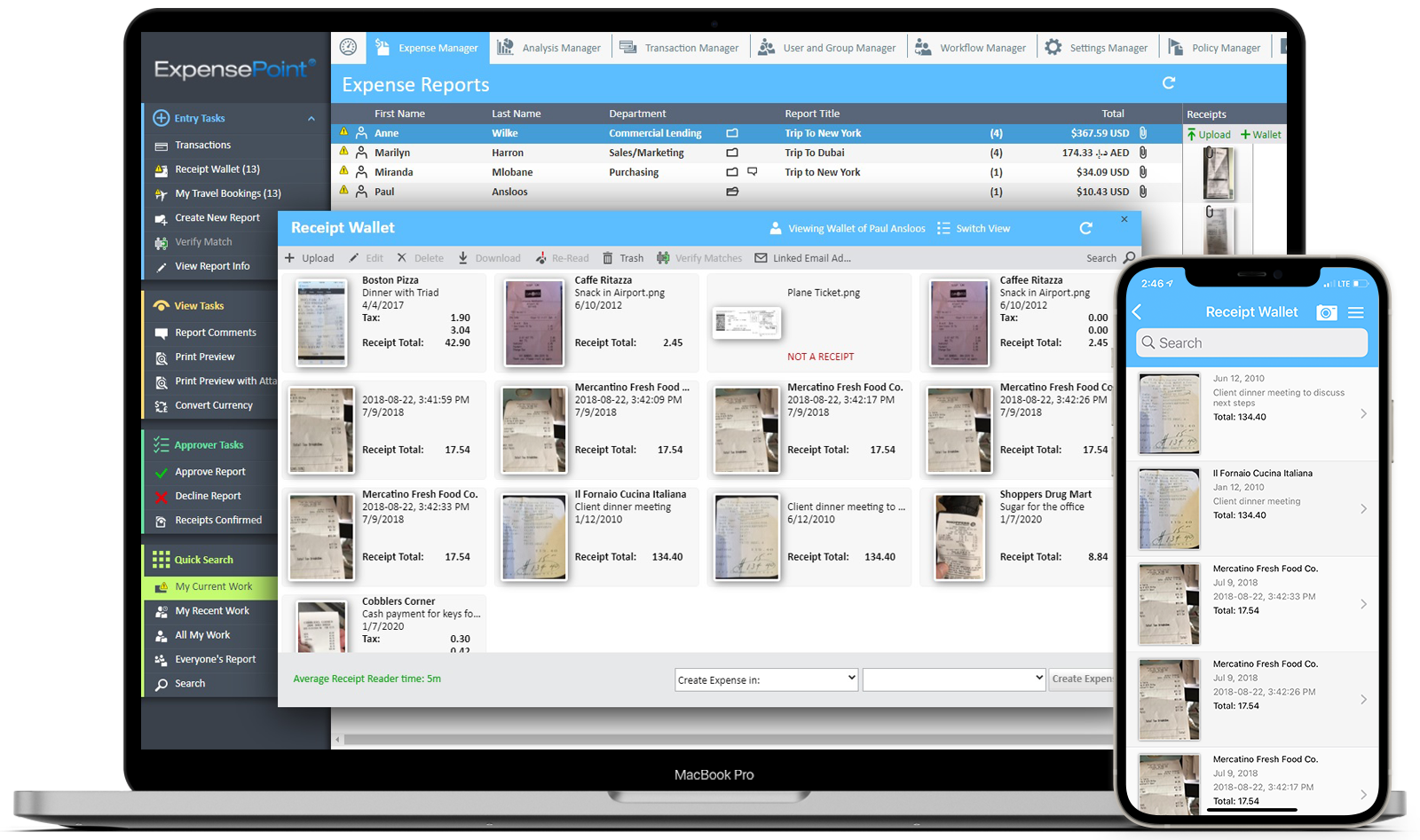 ExpensePoint Screenshot