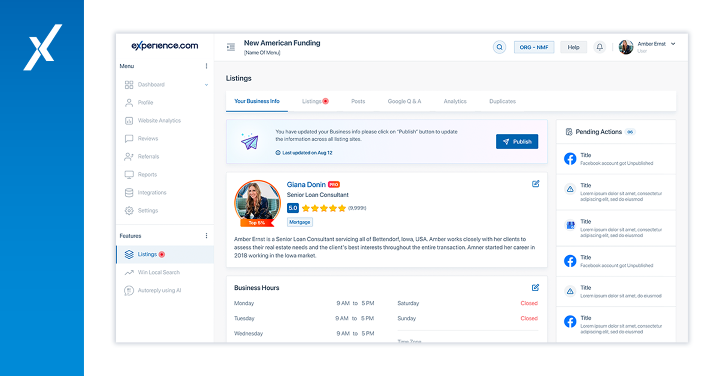 Experience.com screenshot & Video