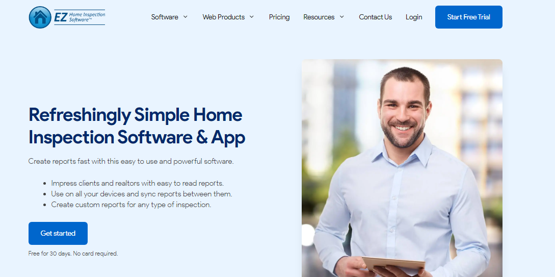 EZ Home Inspection Software screenshot & Video