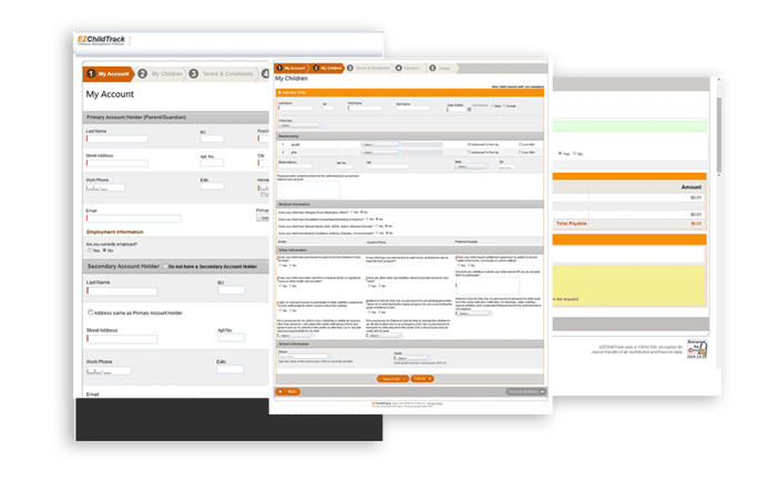EZChildTrack Screenshot