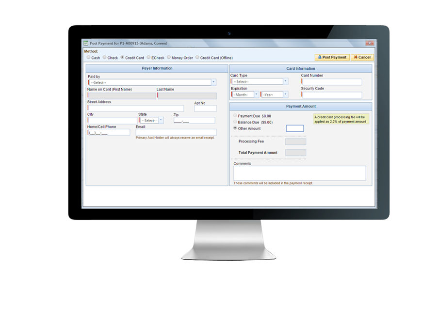EZChildTrack Screenshot