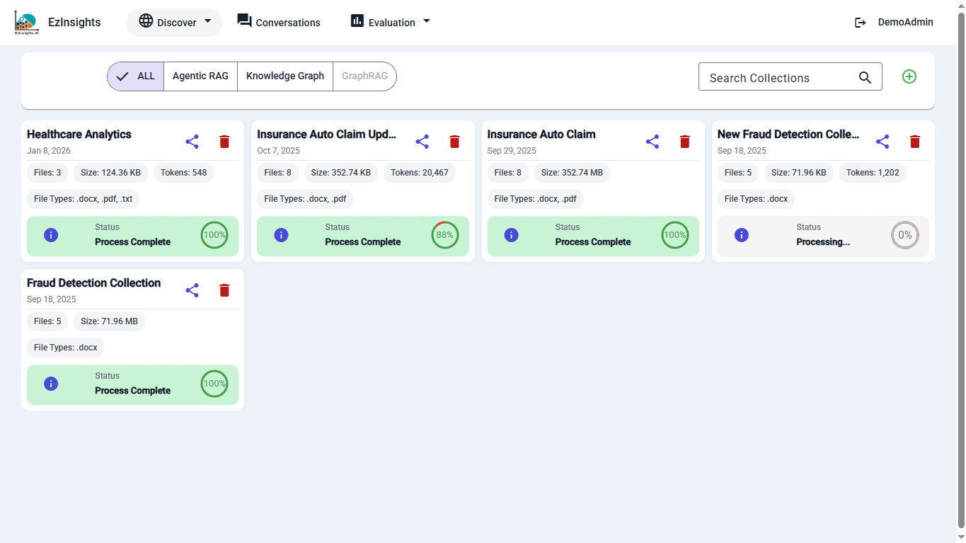 EzInsights AI Screenshot