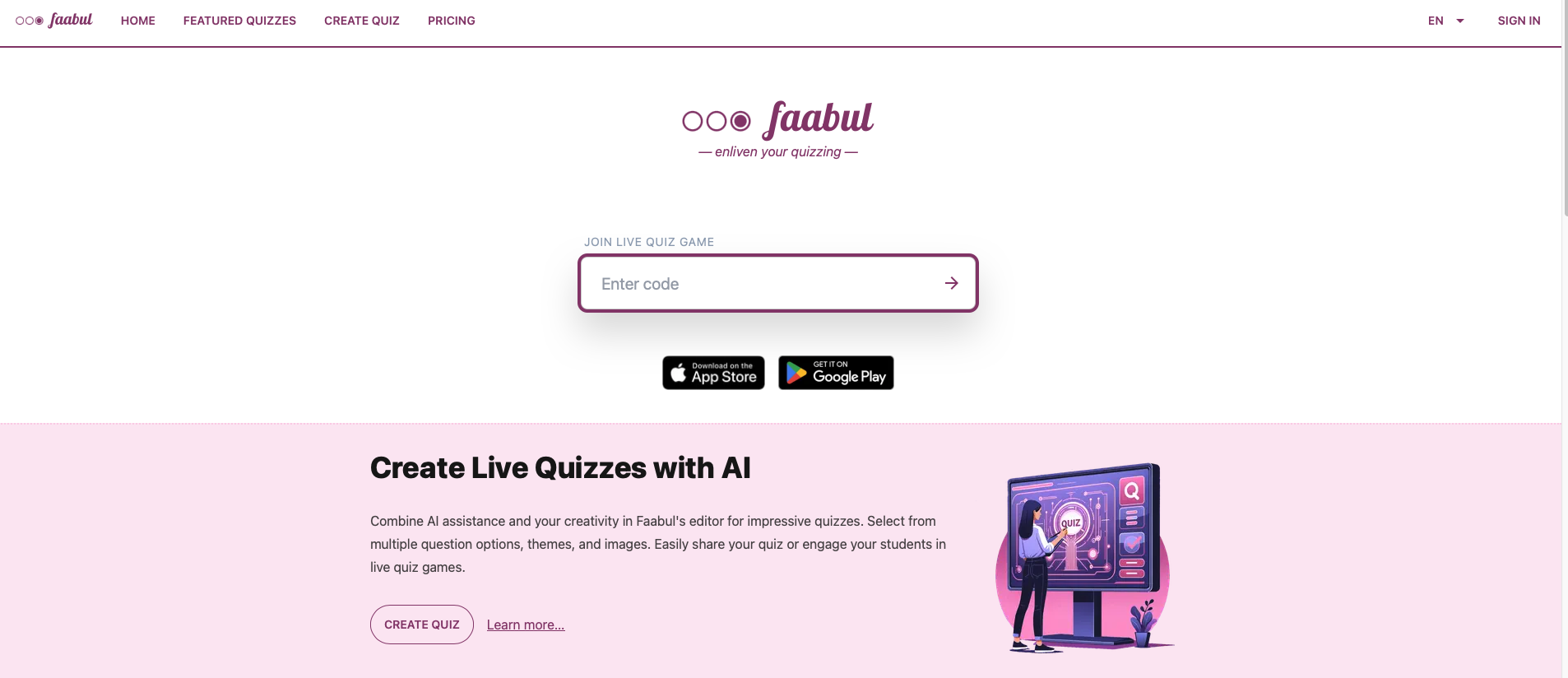 Faabul Screenshot