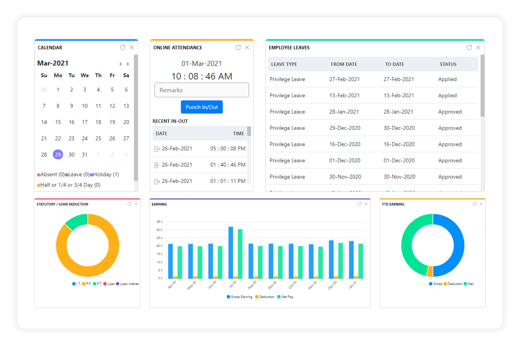 factoHR Screenshot
