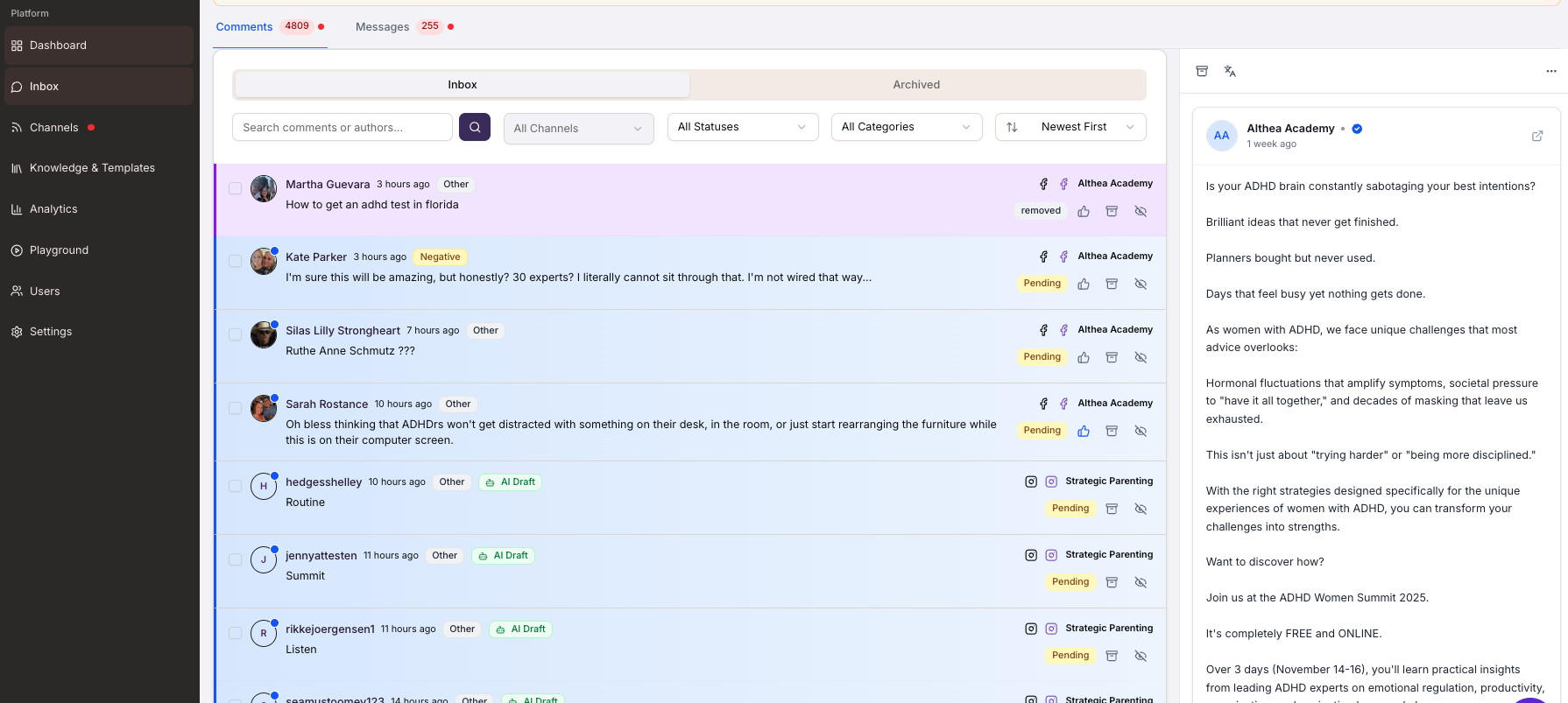 FeedGuardians Screenshot