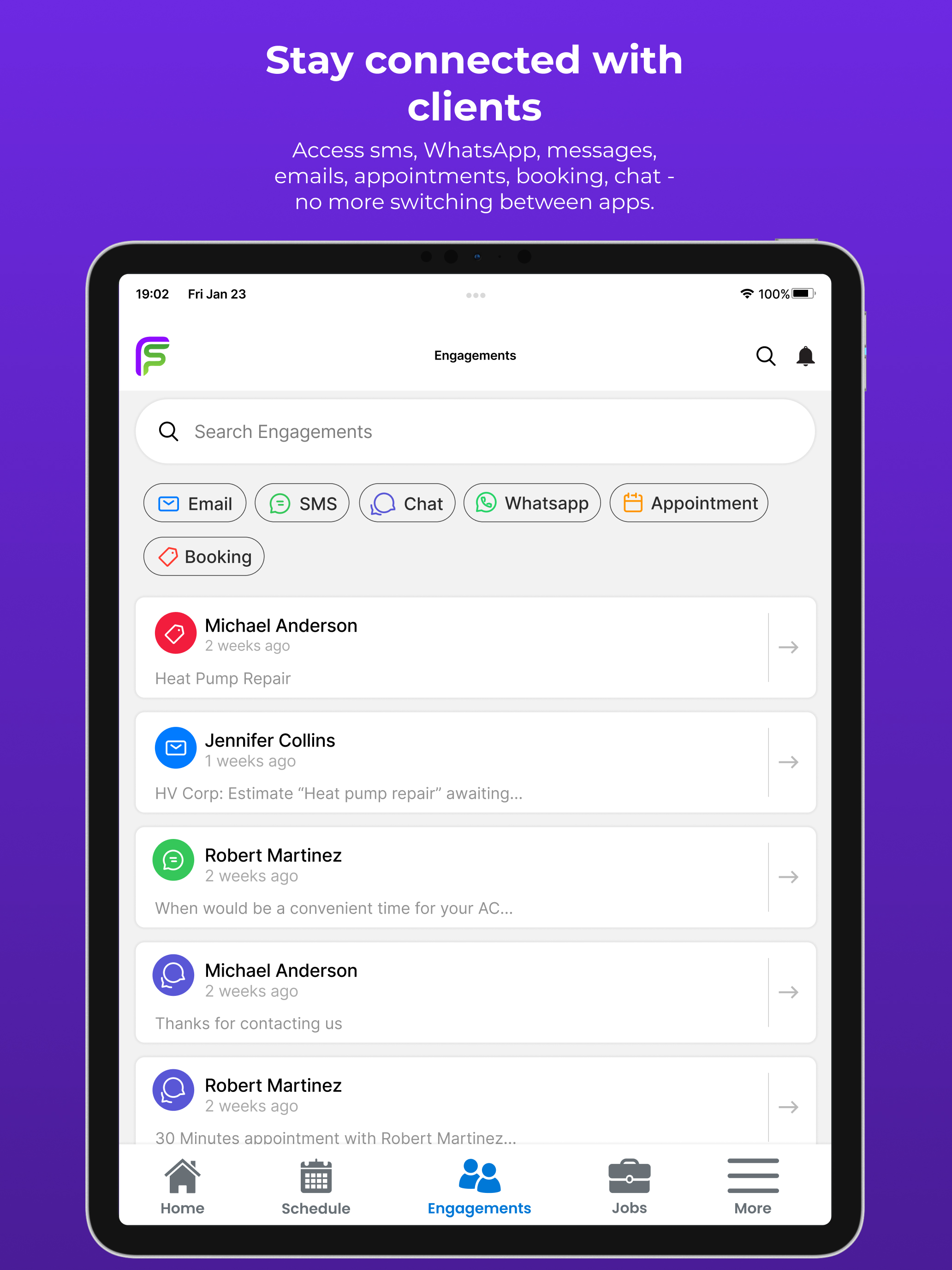 FieldServicePro Screenshot