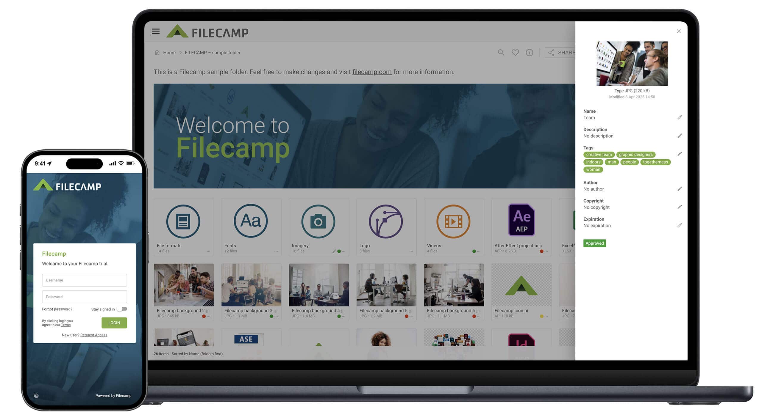 Filecamp Screenshot