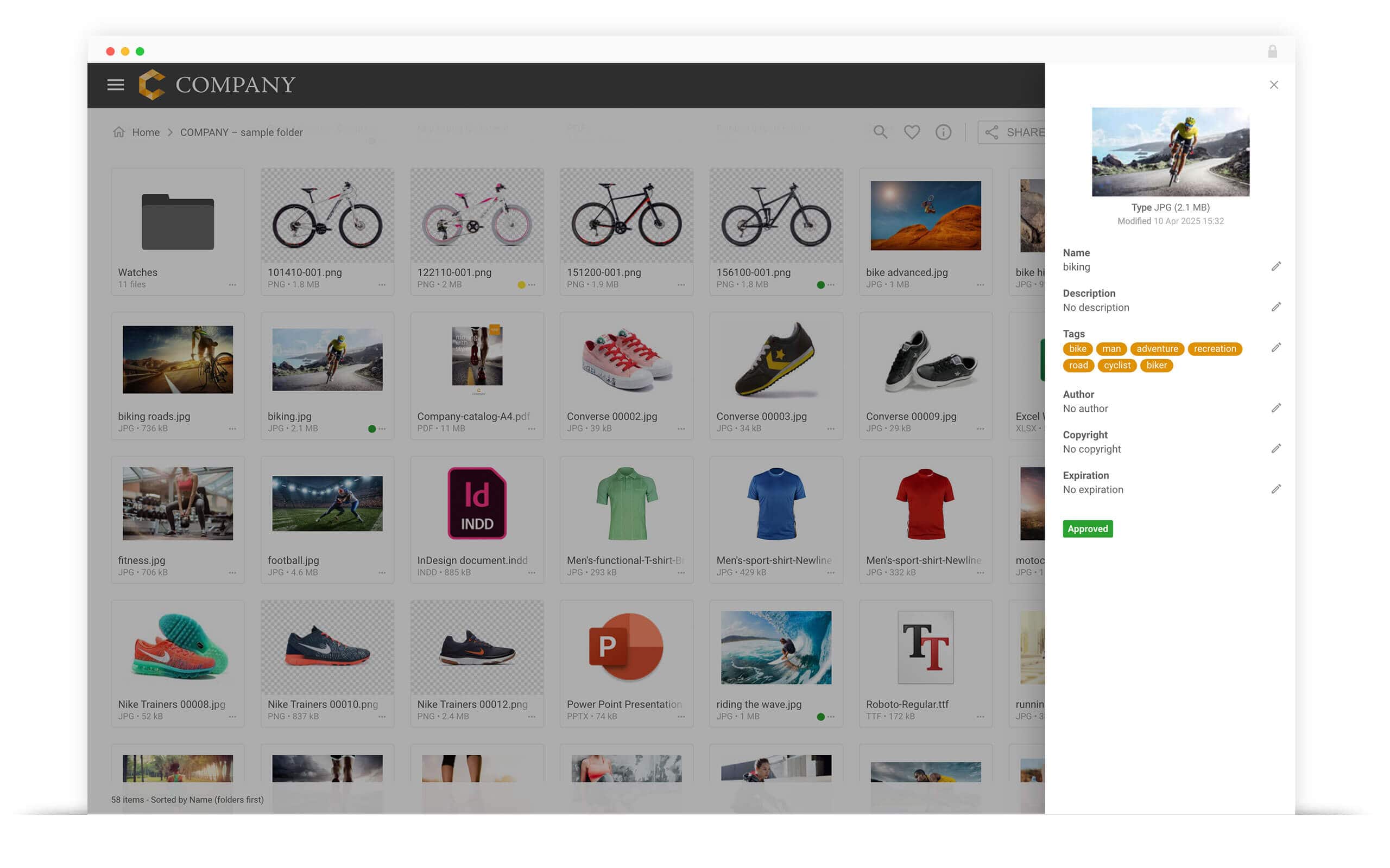 Filecamp Screenshot