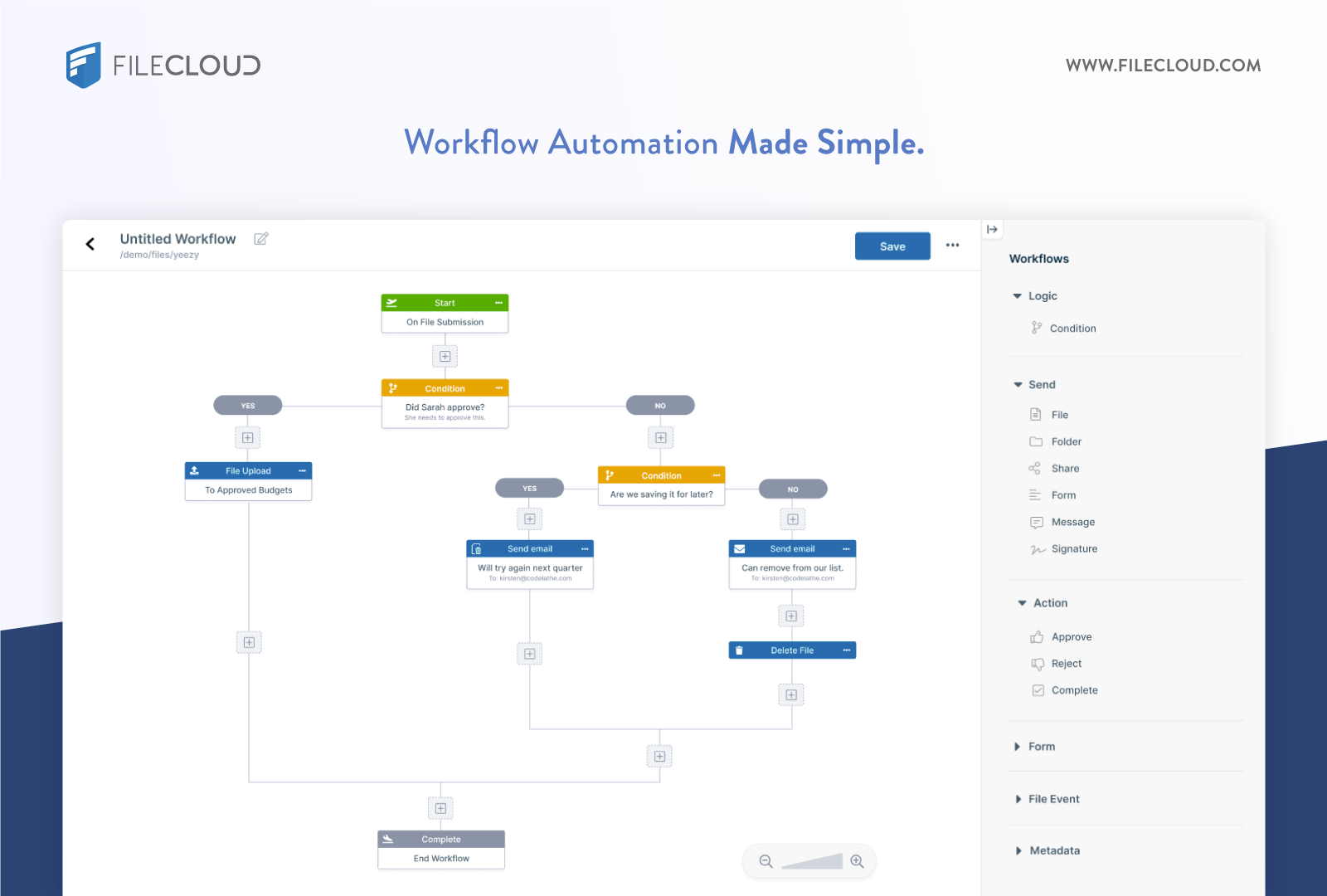FileCloud Screenshot