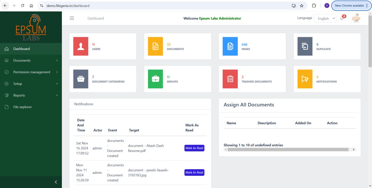 FileGenix Screenshot