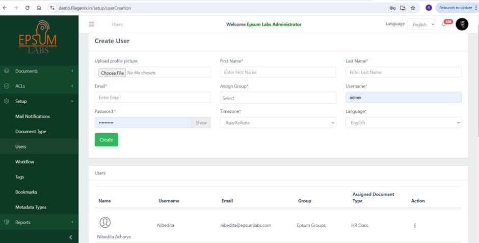 FileGenix Screenshot