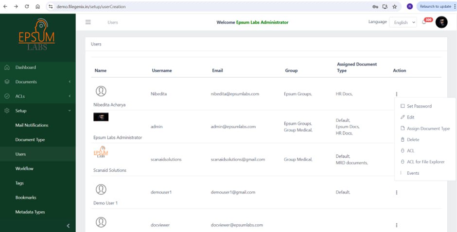 FileGenix Screenshot