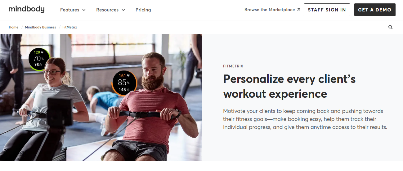 FitMetrix Screenshot