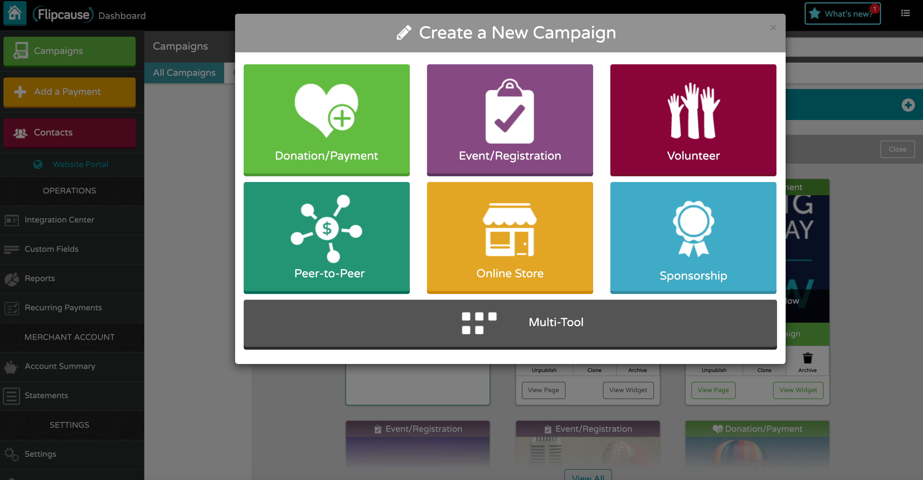 Flipcause Screenshot