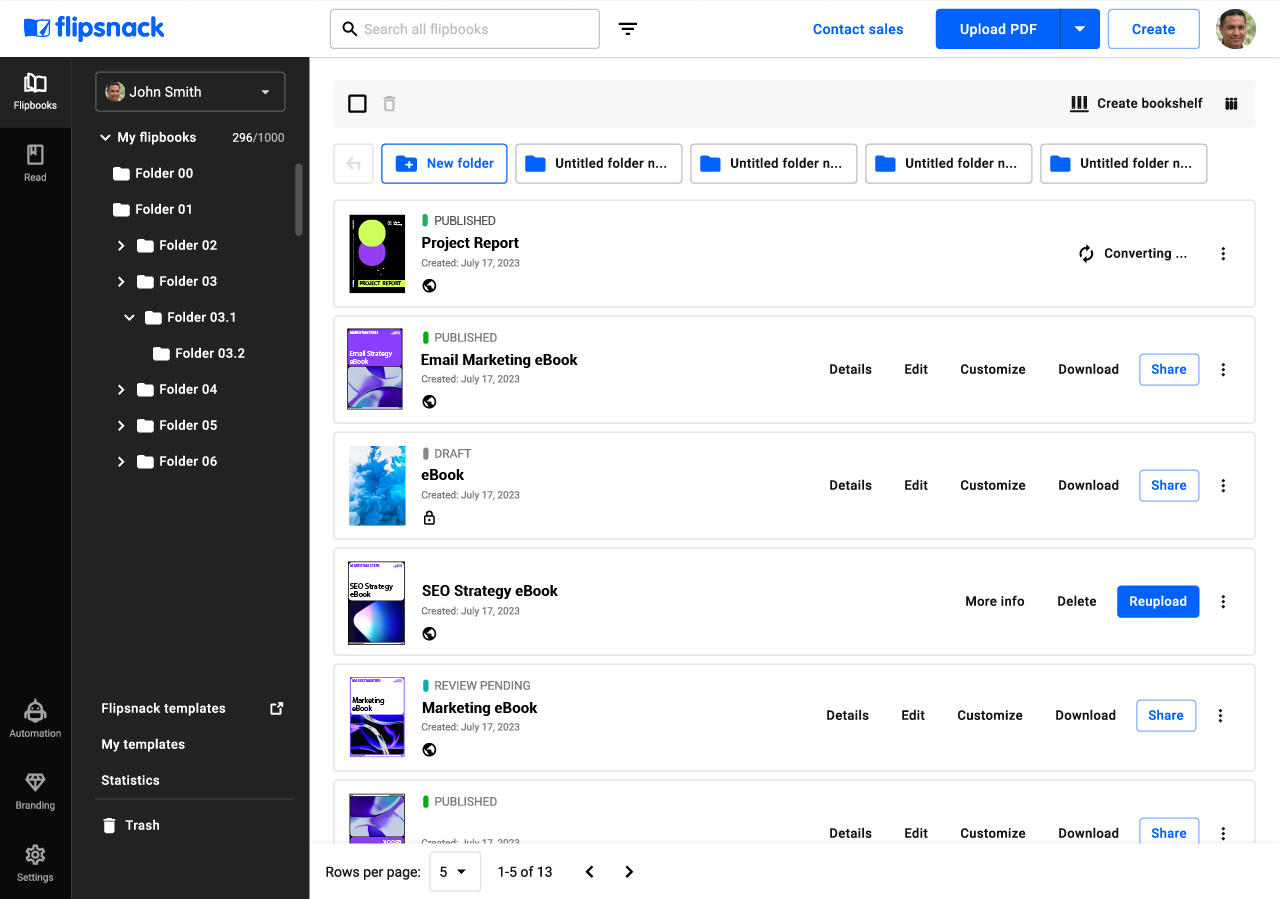 Flipsnack Screenshot