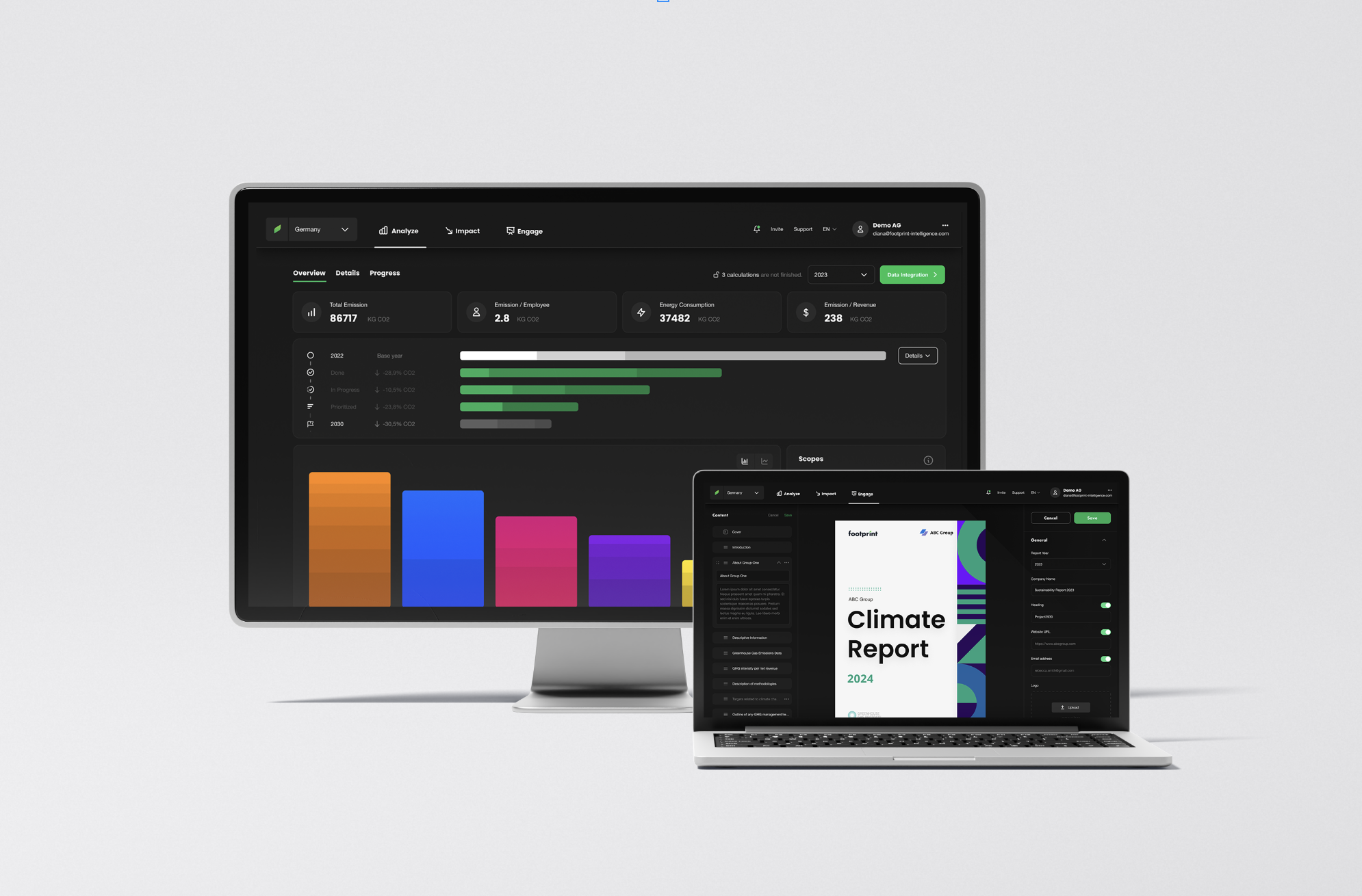 Footprint Intelligence Screenshot
