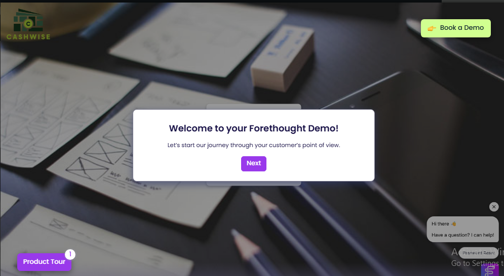Forethought Screenshot