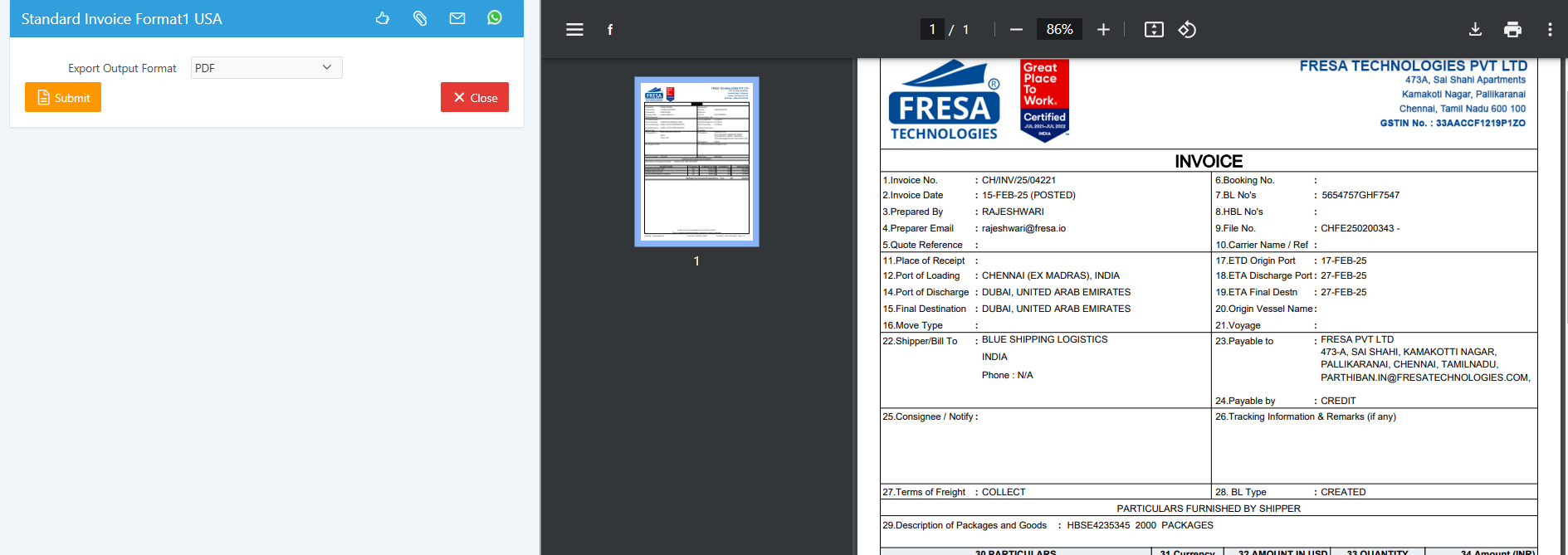 Fresa XPress screenshot & Video