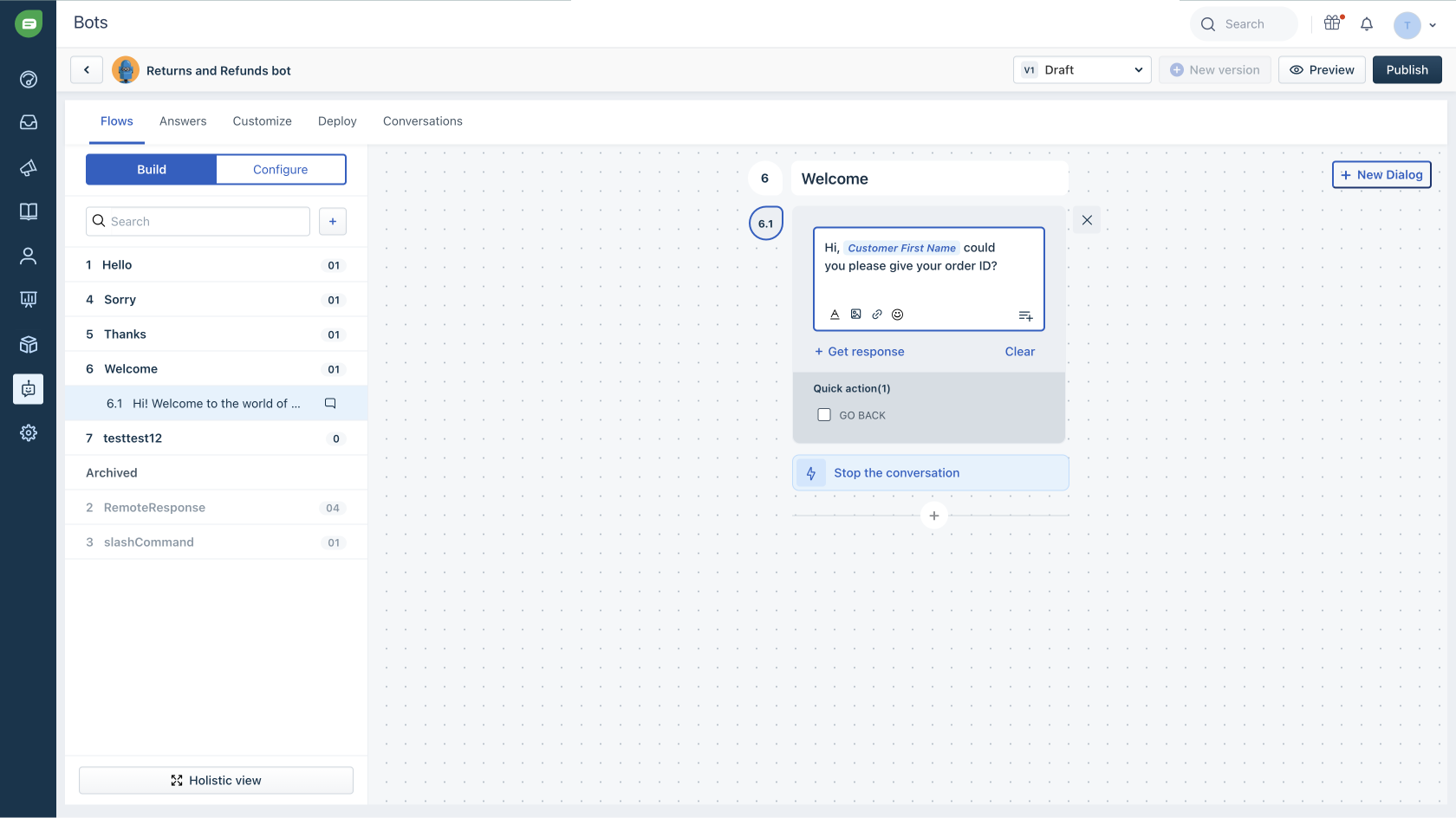Freshchat screenshot & Video