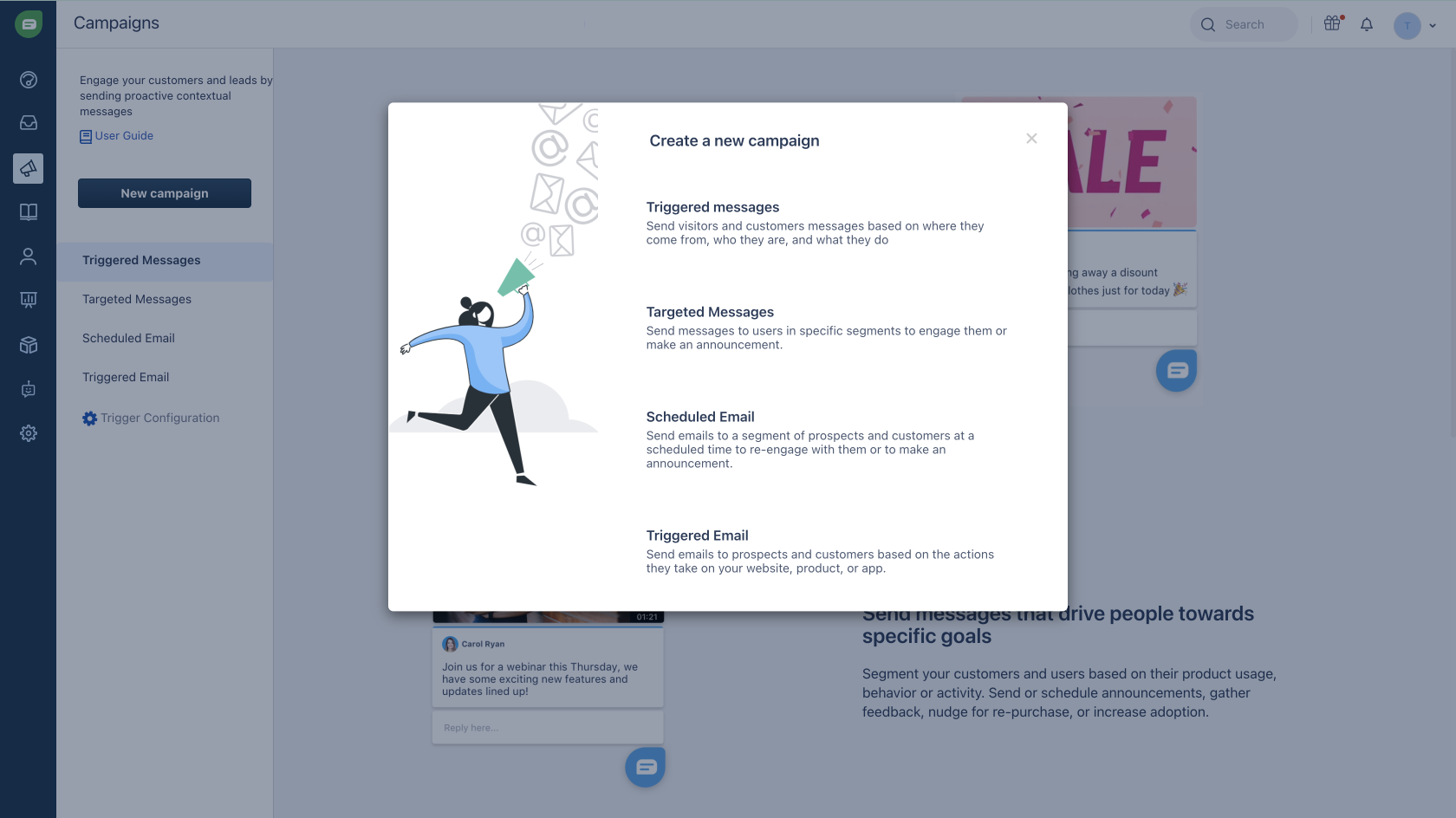 Freshchat screenshot & Video