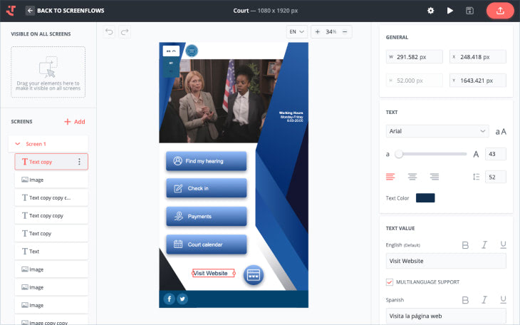 friendlyway Visitor Management Screenshot