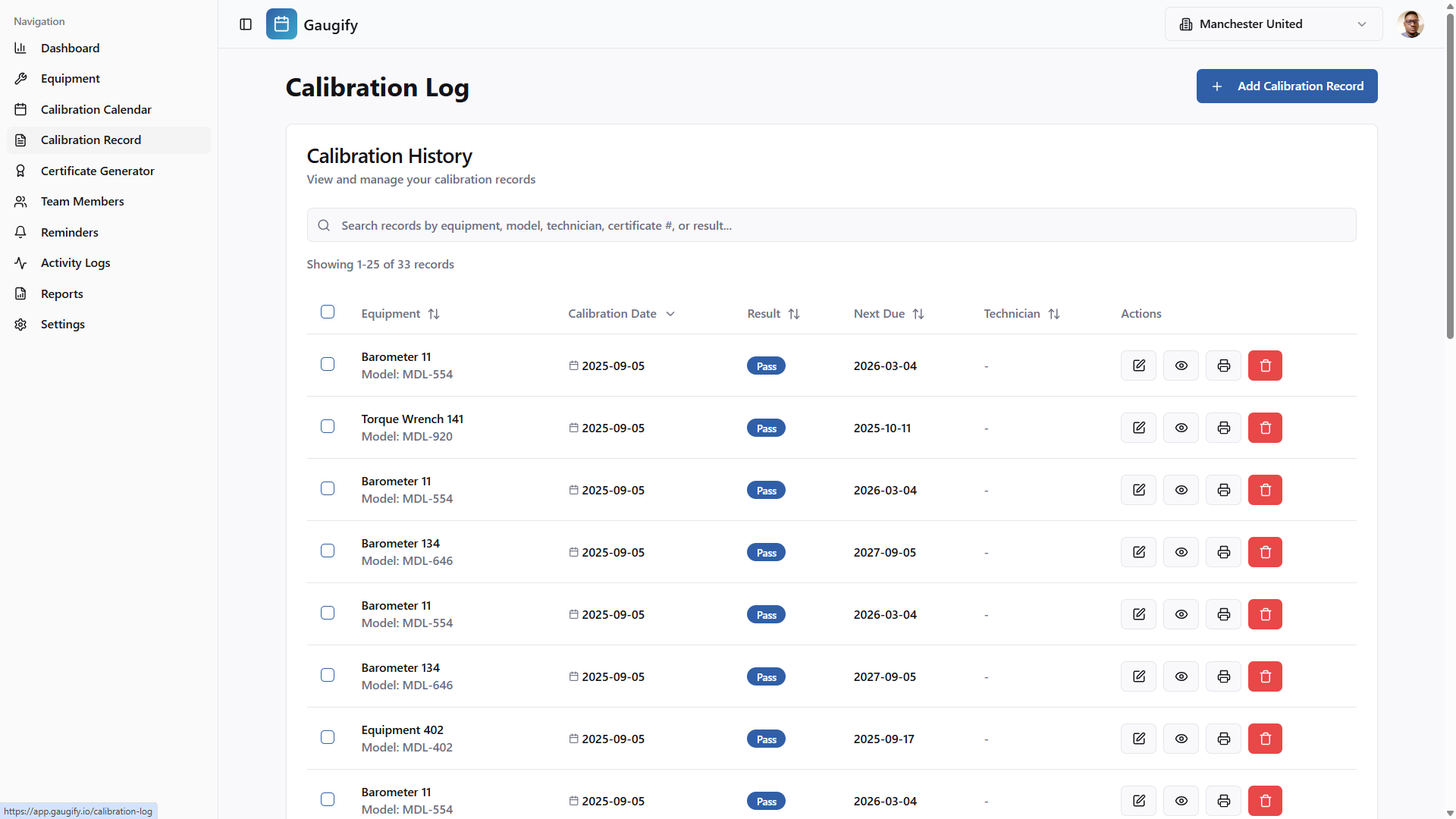 Gaugify Screenshot