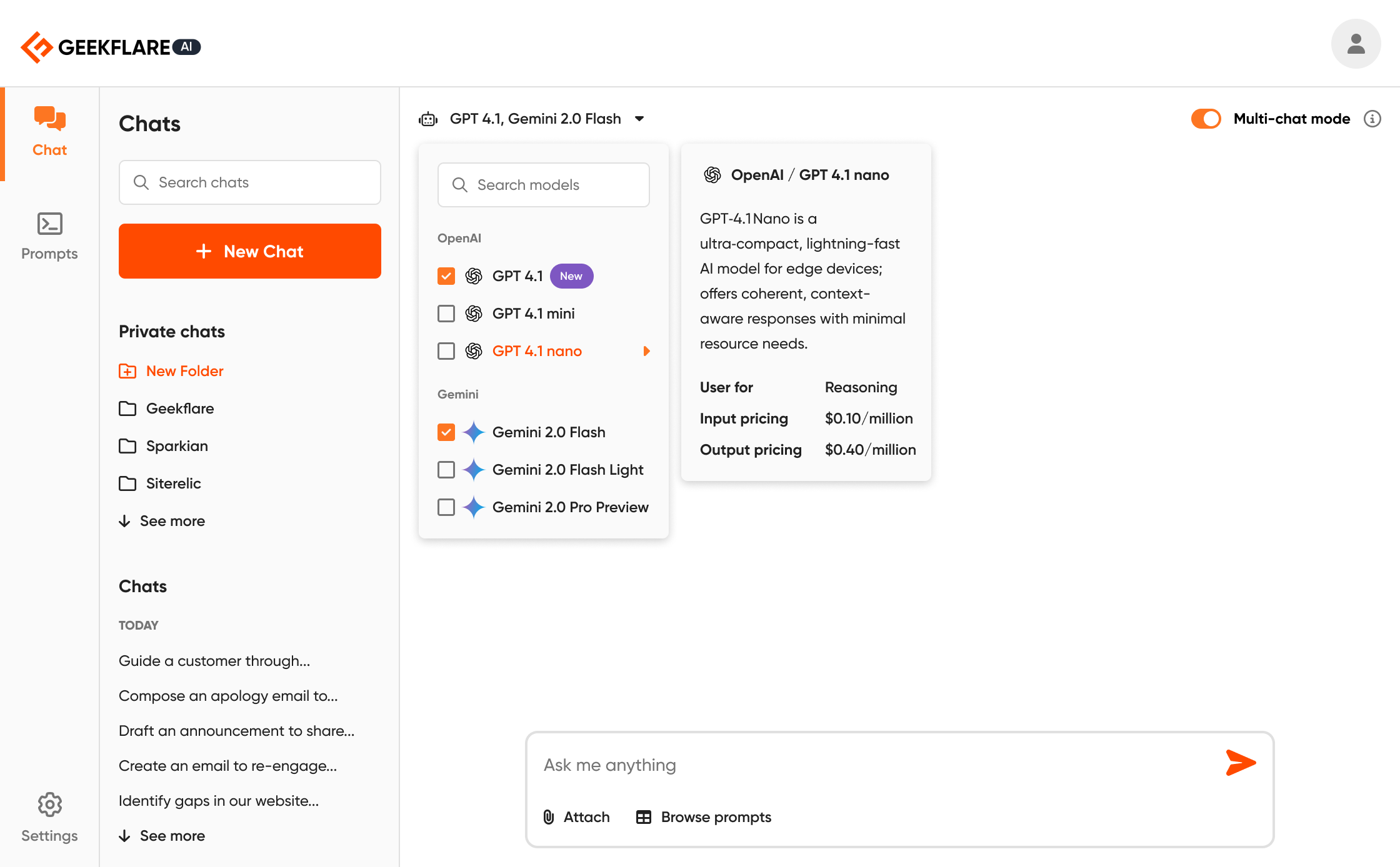 Geekflare AI screenshot & Video